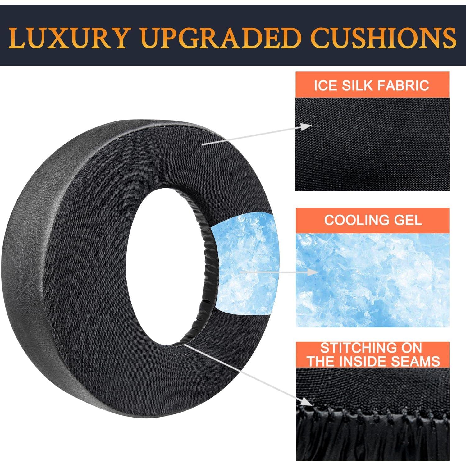 Almohadillas de Gel Refrigerante SOULWIT para Auriculares PS4