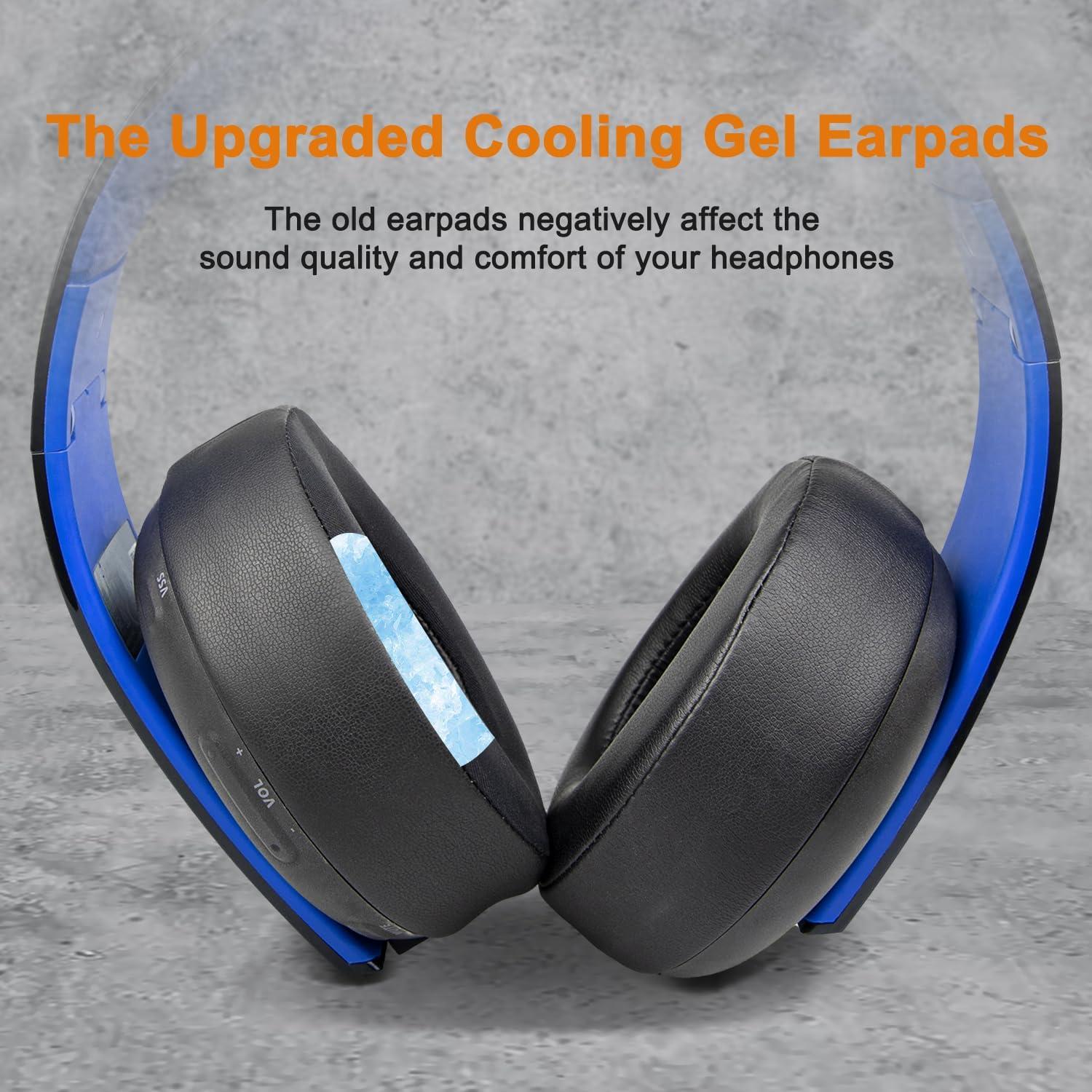 Almohadillas de Gel Refrigerante SOULWIT para Auriculares PS4