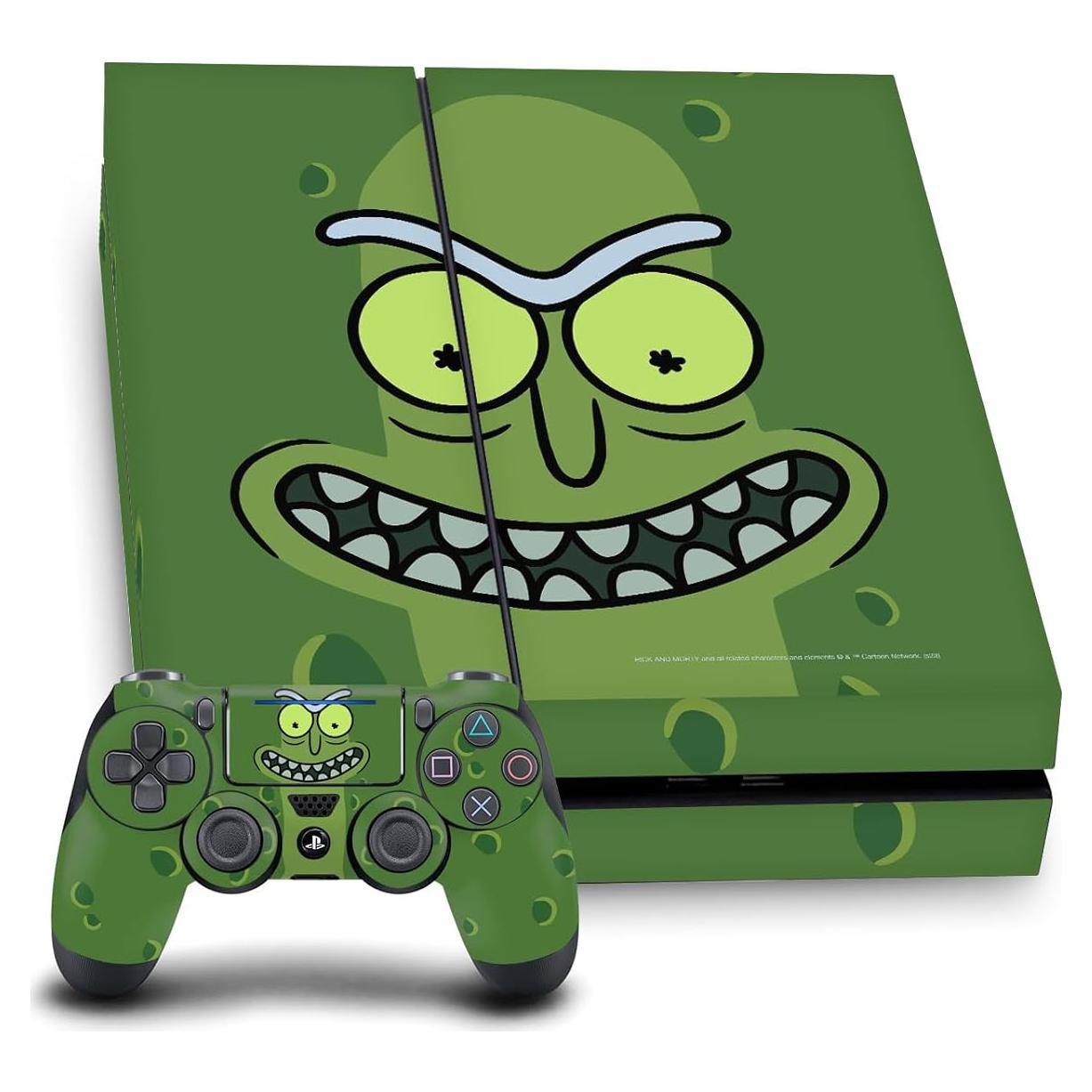 Calcomanía Vinilo Pepinillo Rick - Head Case para PS4