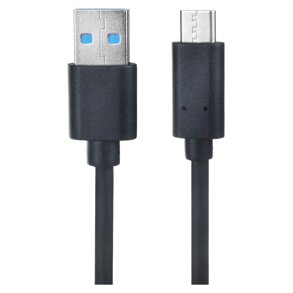 Cable de Carga USB A a USB-C 1m 3A J-ZMQER Negro