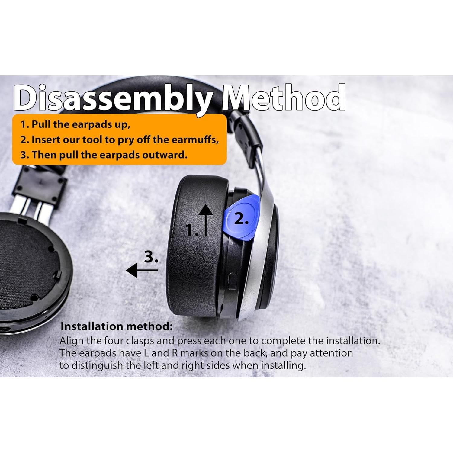 Almohadillas de Repuesto TRANSTEK para Auriculares LS20 LS25 LS30 LS40