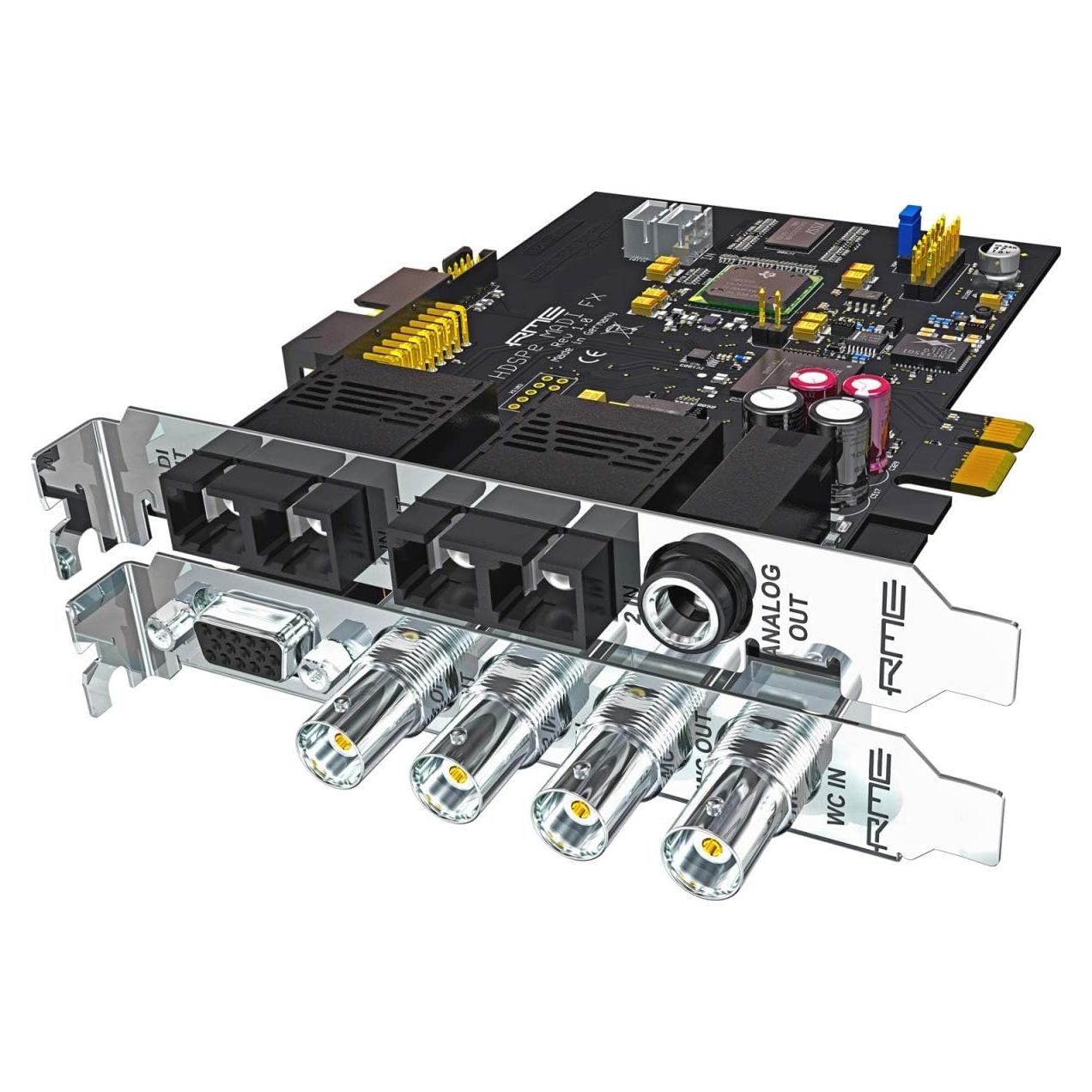 Tarjeta de Audio PCIe HDSPe MADI FX 390 Canales 3xMADI