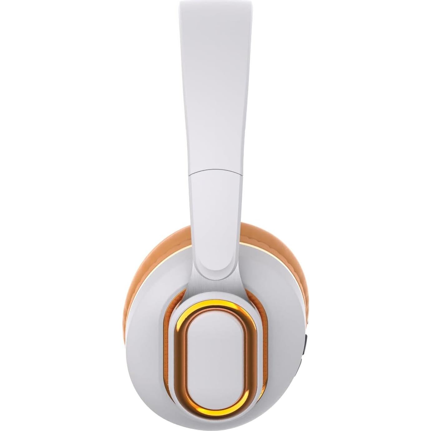 Auriculares Bluetooth H7 Plegables Inalámbricos y con Cable - Blanco Off