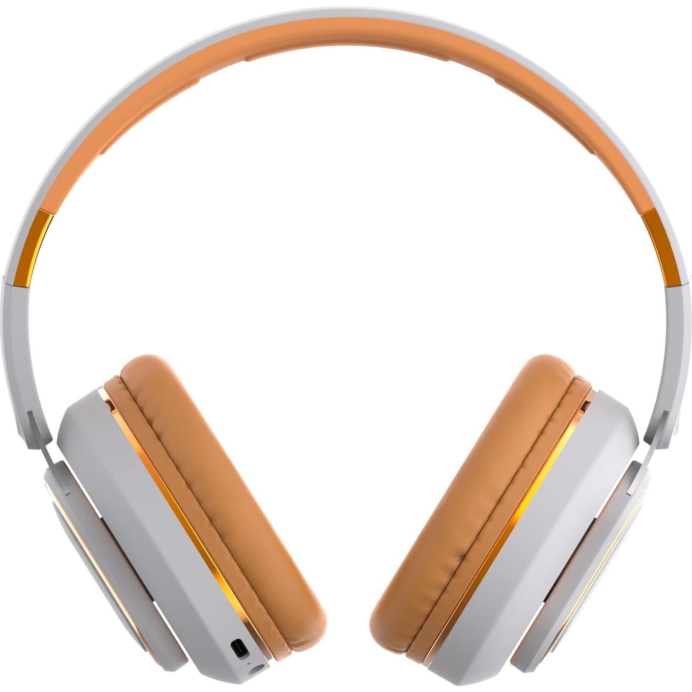 Auriculares Bluetooth H7 Plegables Inalámbricos y con Cable - Blanco Off