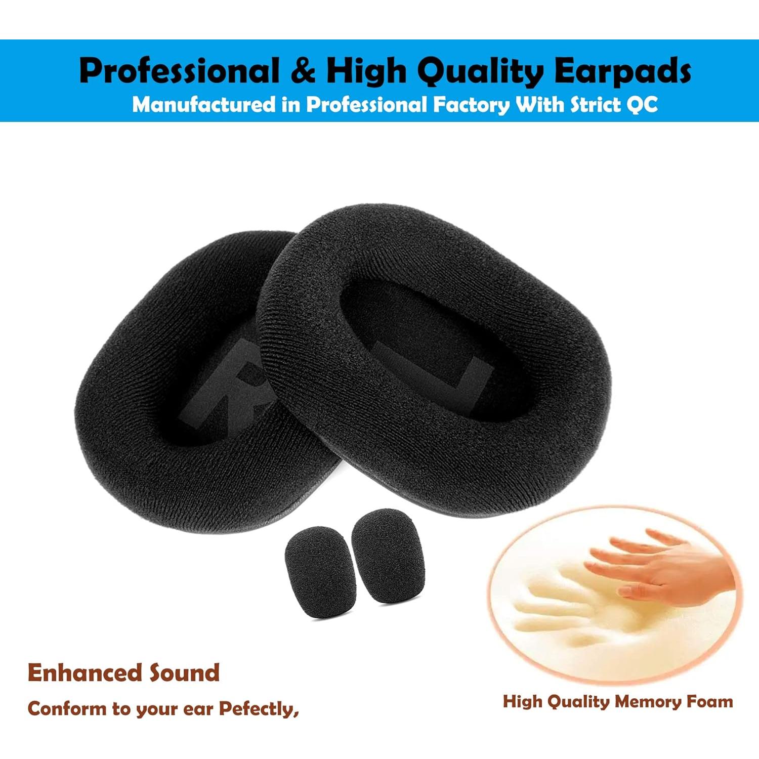 Almohadillas de Reemplazo para Auriculares Creative Sound BlasterX H5 H7