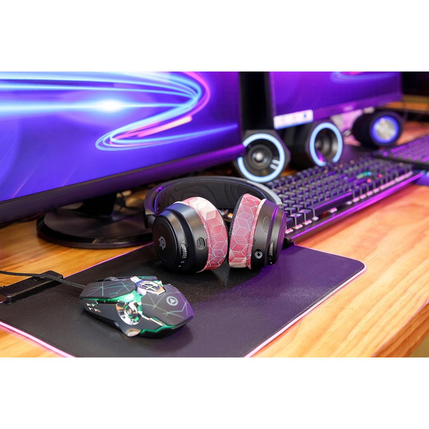 Almohadillas de Gel Enfriamiento Wicked Cushions para Arctis Nova