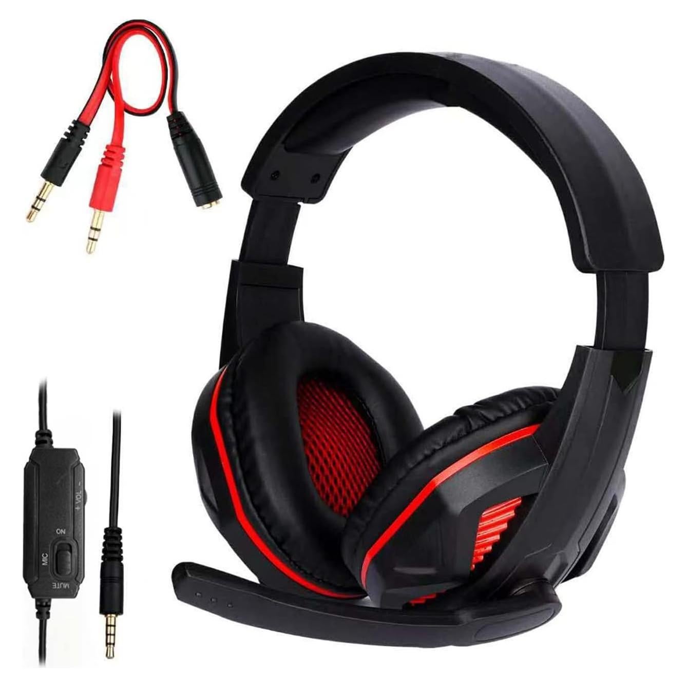 Auriculares Gaming FNSHIP 50mm con Micrófono y Control de Volumen