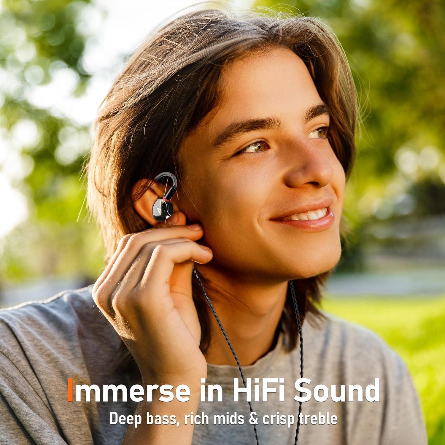 Auriculares Vibes 202M HiFi con Cable 3.5mm - Sonido Aislante