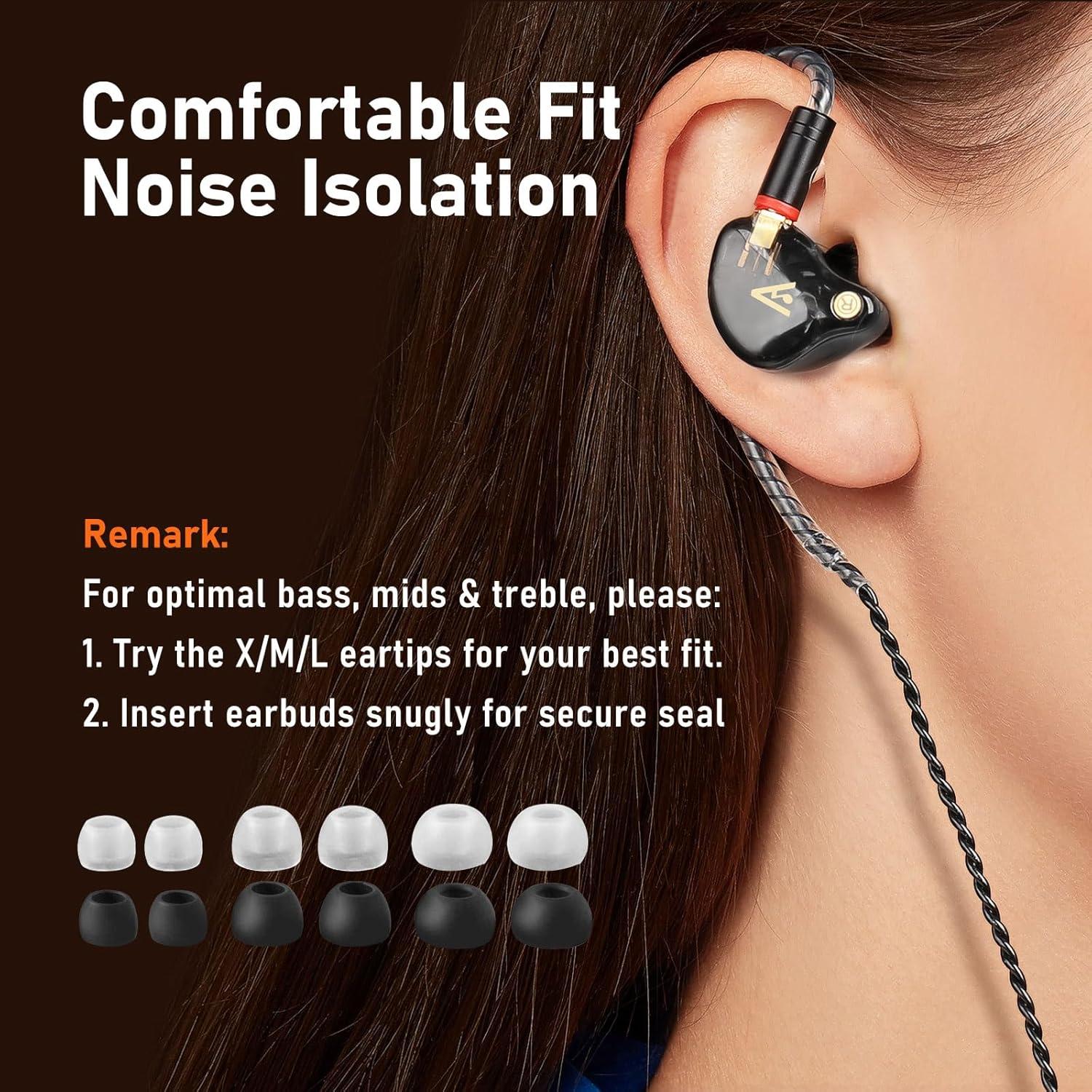 Auriculares Vibes 202M HiFi con Cable 3.5mm - Sonido Aislante