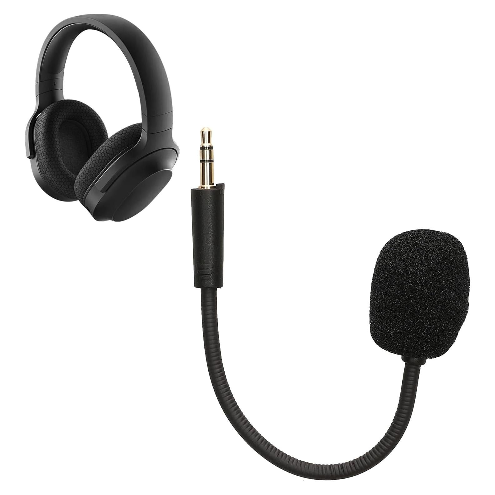 Micrófono de Reemplazo kwmobile para Razer Barracuda X - Negro