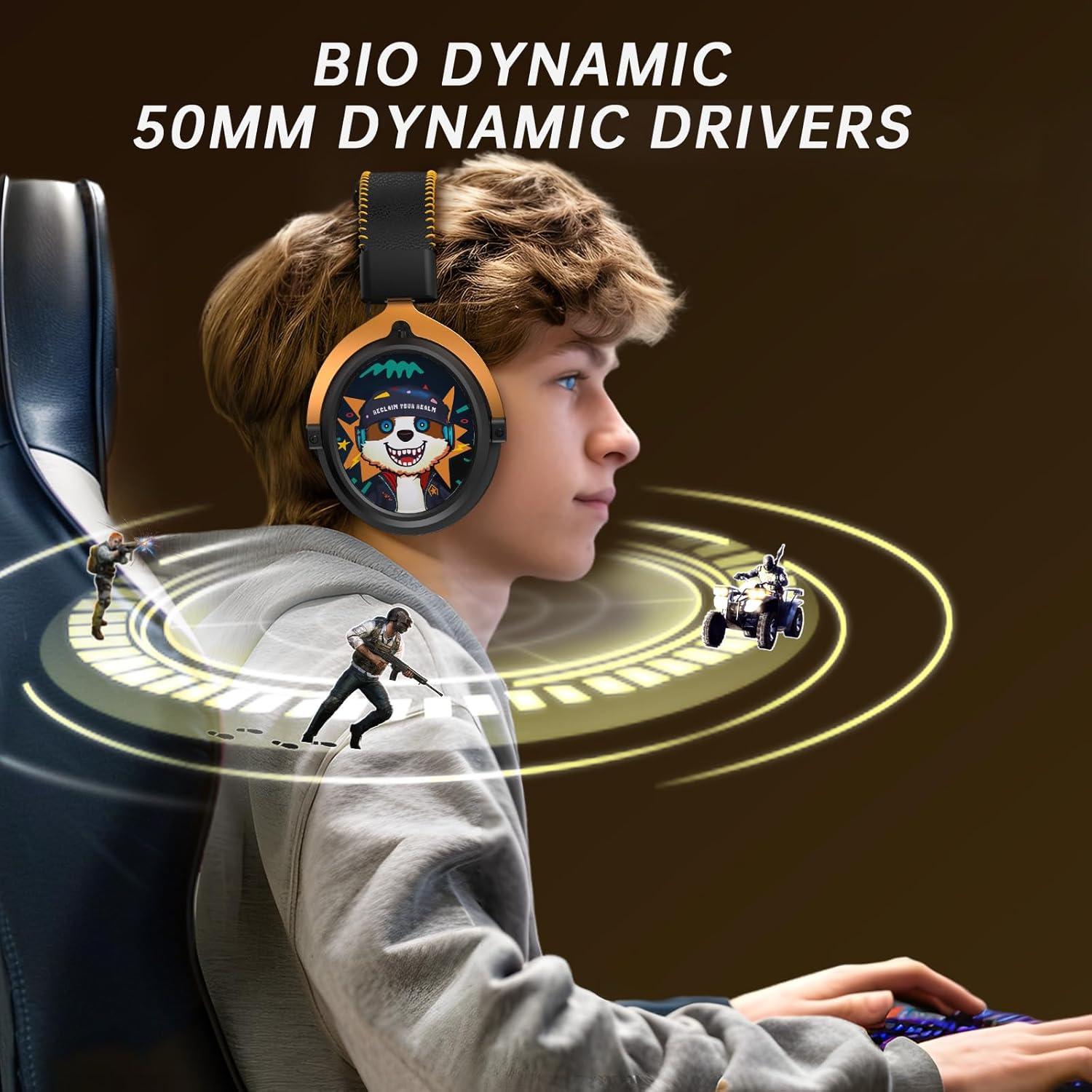 Auriculares Gaming Inalámbricos Gtheos Spark 01 7.1 Sonido