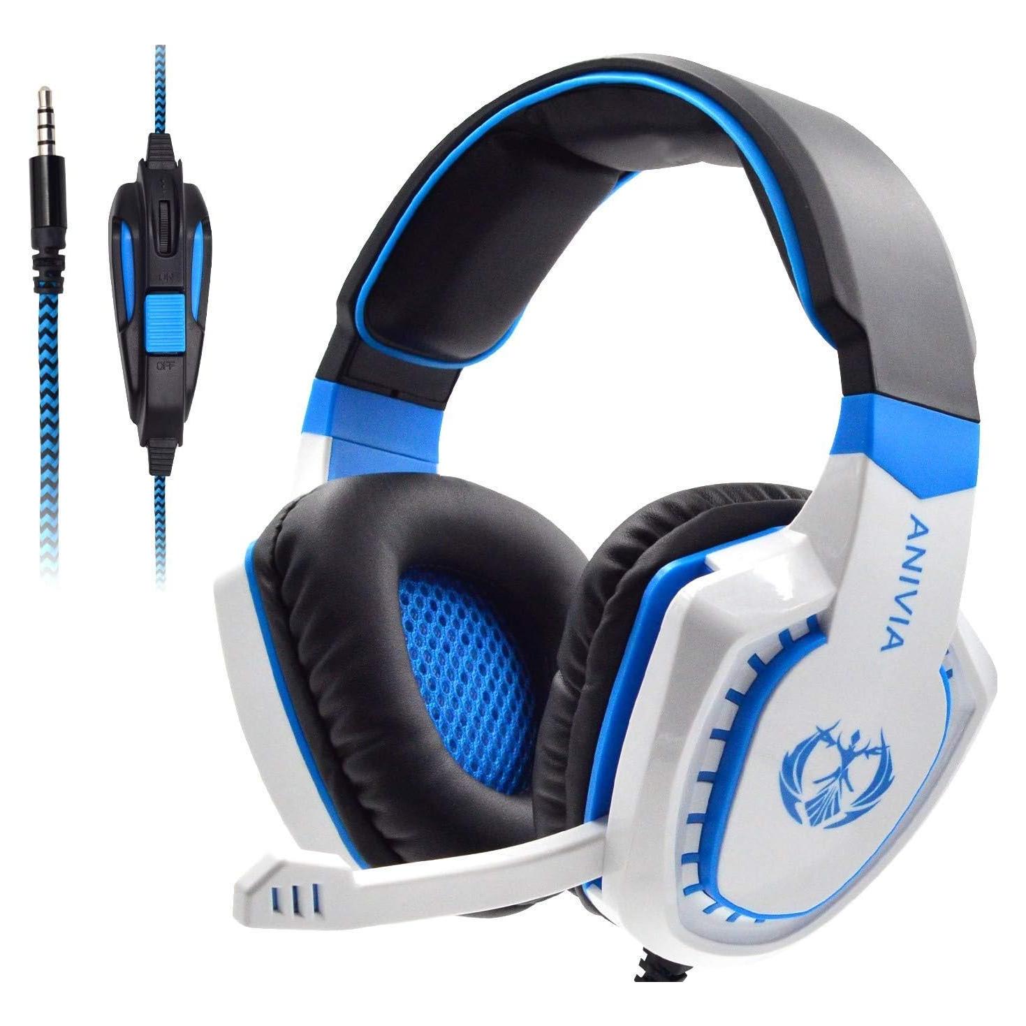 Auriculares Gaming Anivia AH28 con Micrófono, Sonido 3D, 2m