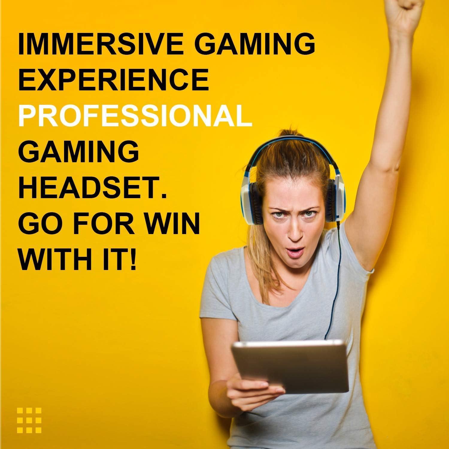 Auriculares Gaming Anivia AH28 con Micrófono, Sonido 3D, 2m