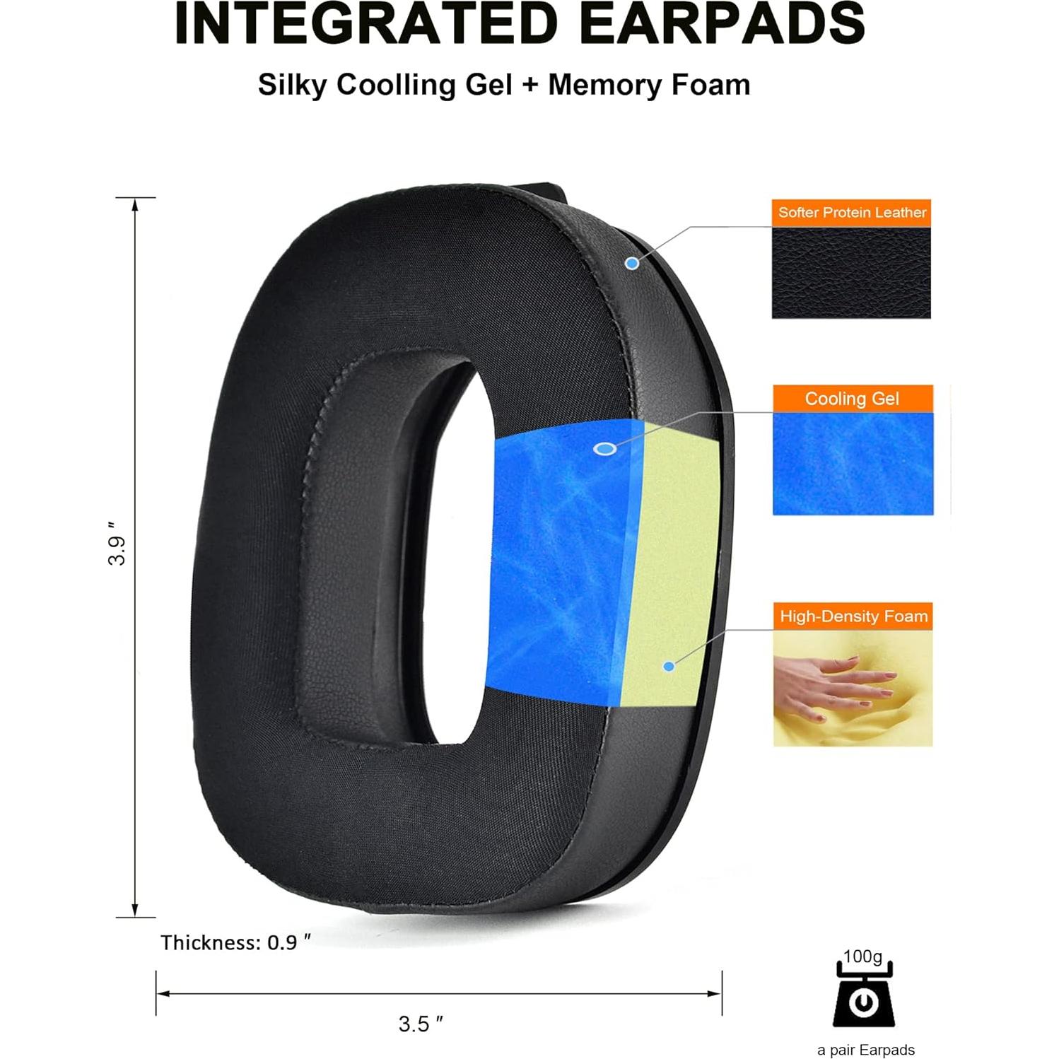 Kit de Reemplazo Almohadillas y Banda de Cabeza defean para Astro A40 TR