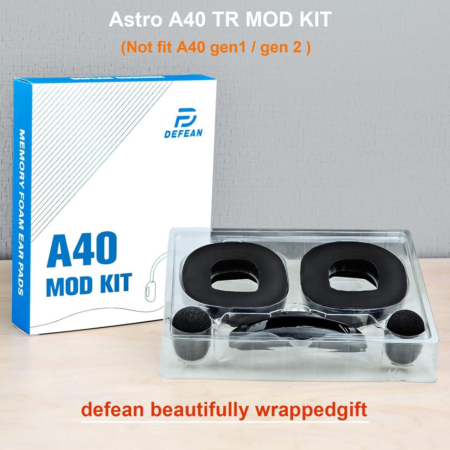 Kit de Reemplazo Almohadillas y Banda de Cabeza defean para Astro A40 TR