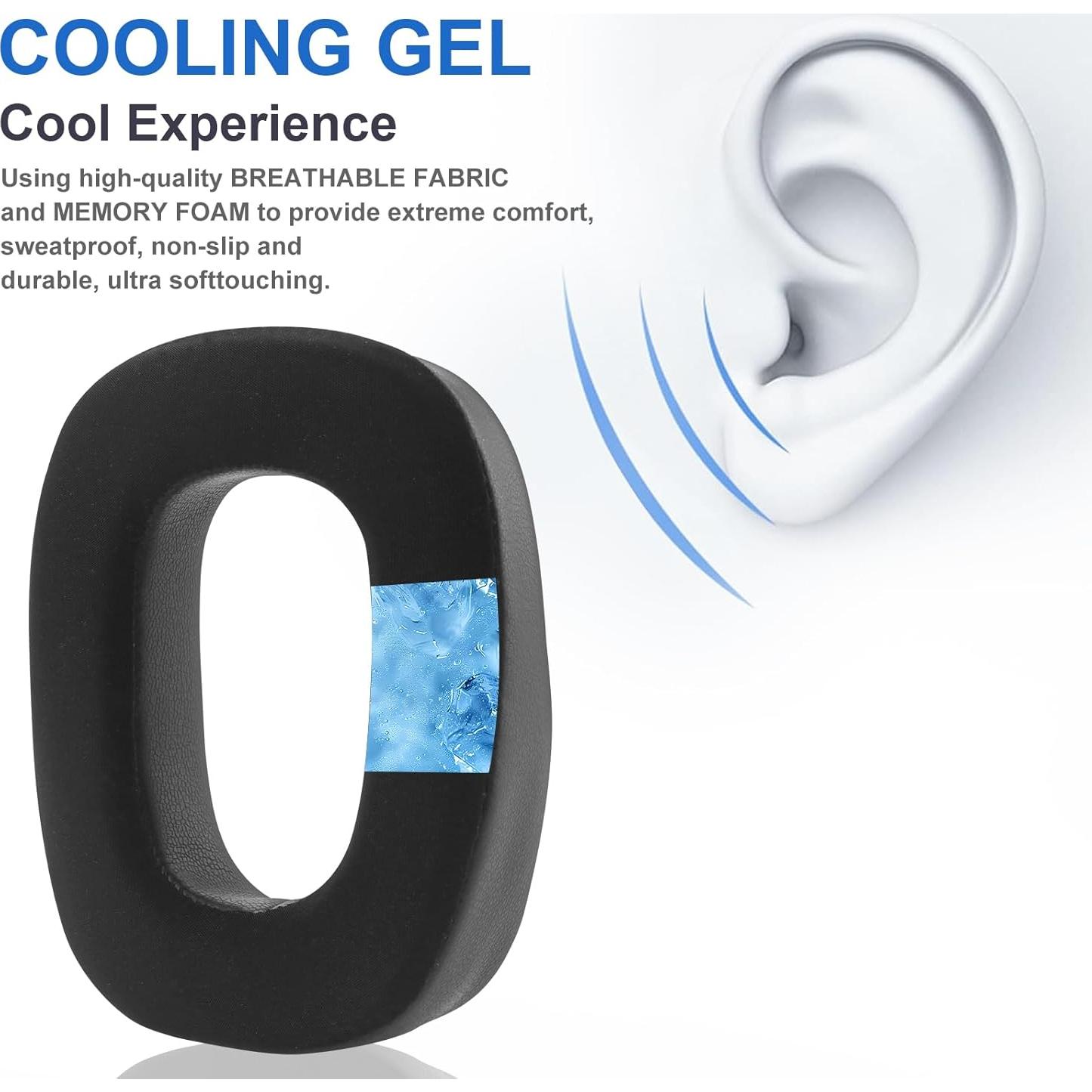 Almohadillas de Gel Refrigerante Miruchertter para Astro A30