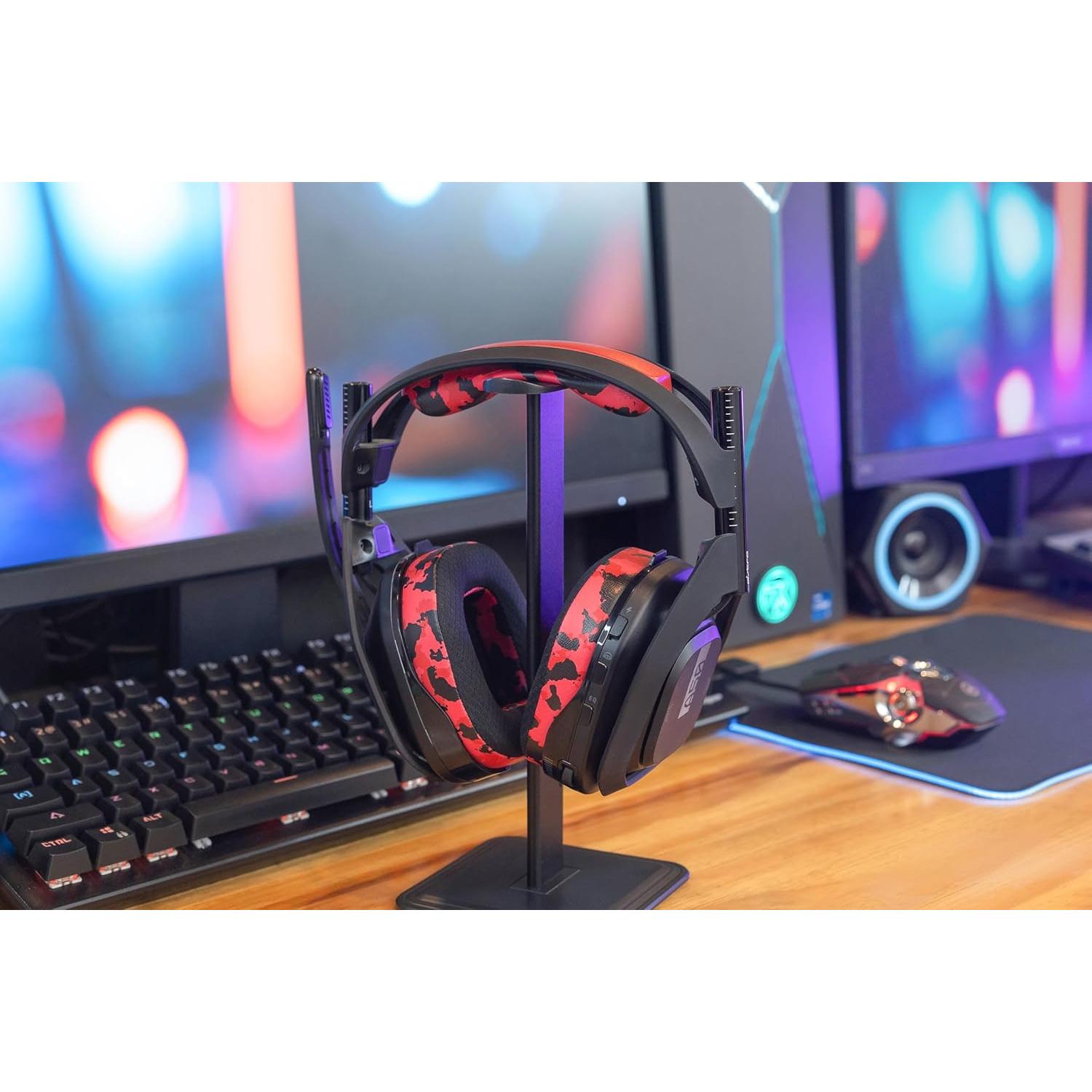 Reemplazo Diadema WC BandZ A50 para Astro A50 Gen 4/5 y A50X - Camuflaje Rojo