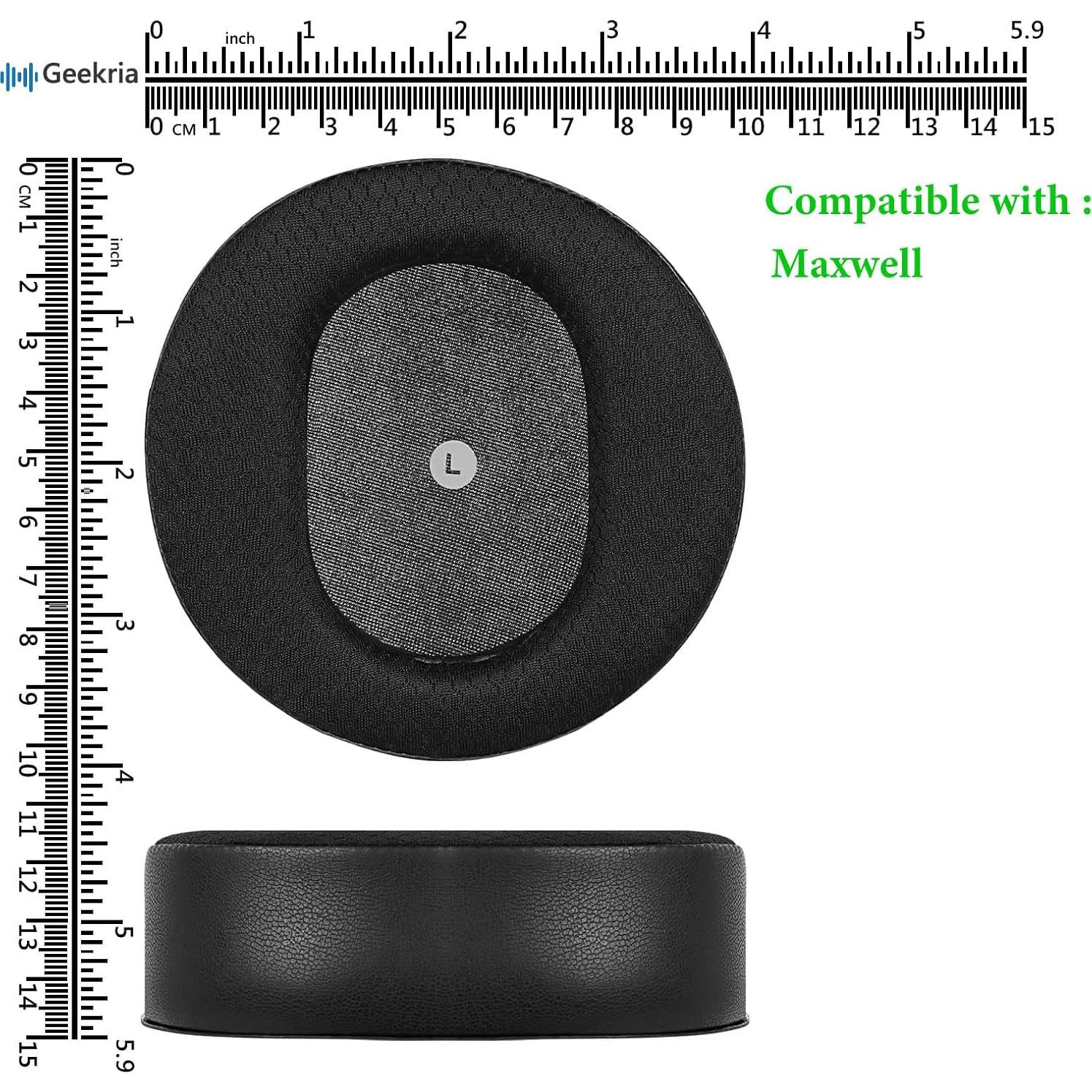 Almohadillas de Gel Refrigerante Geekria para Audeze Maxwell