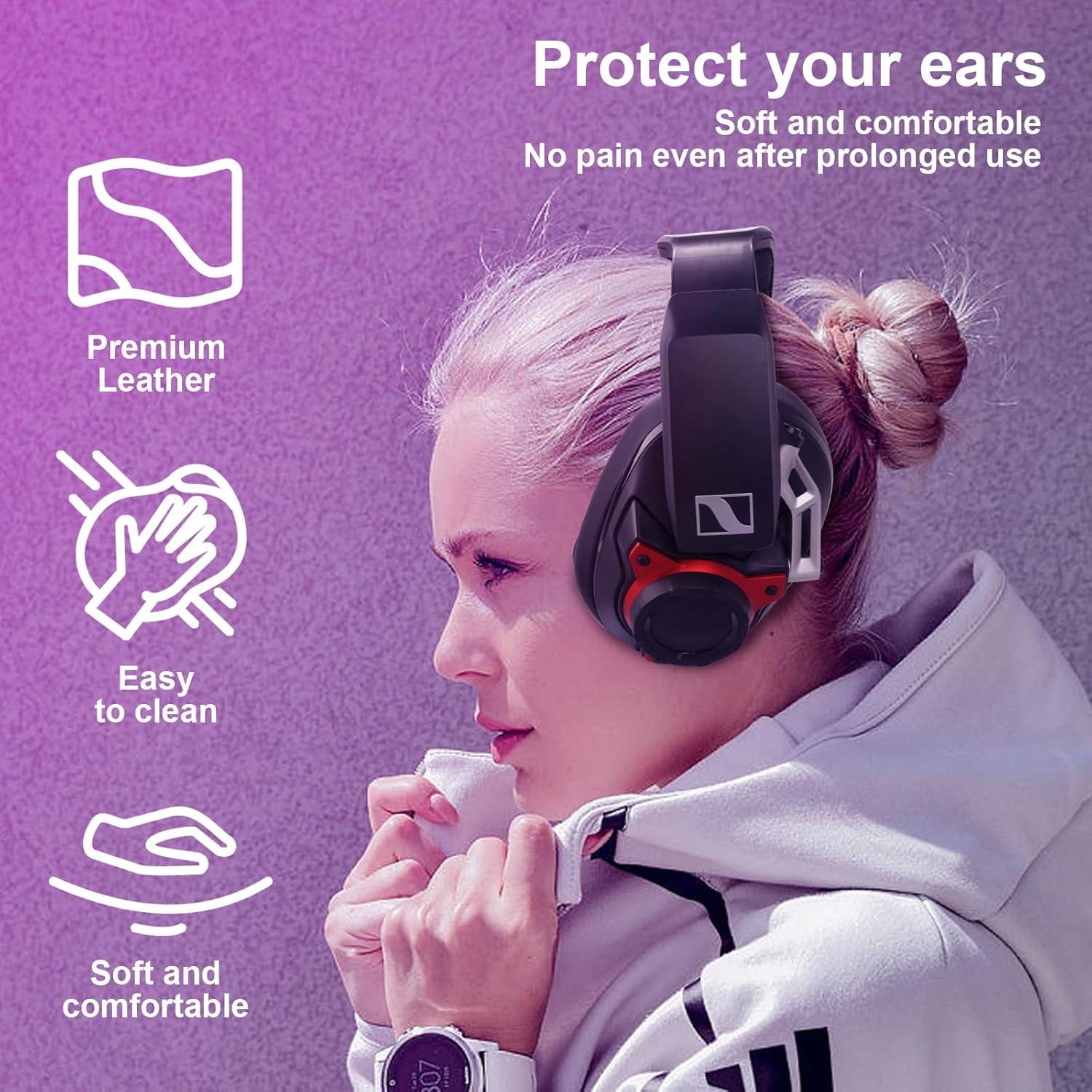 Almohadillas de Reemplazo GSP 600 Sodorous para Auriculares Sennheiser