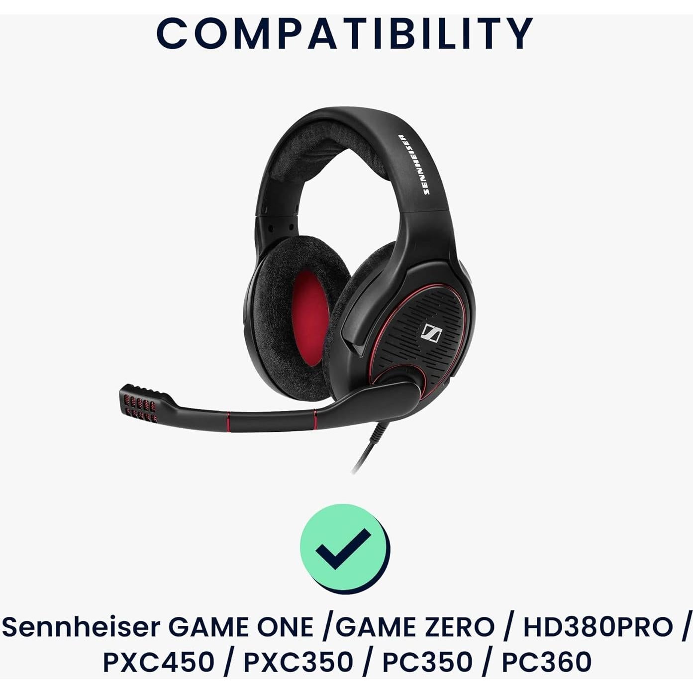 Almohadillas de Reemplazo KW-Mobile para Auriculares Sennheiser