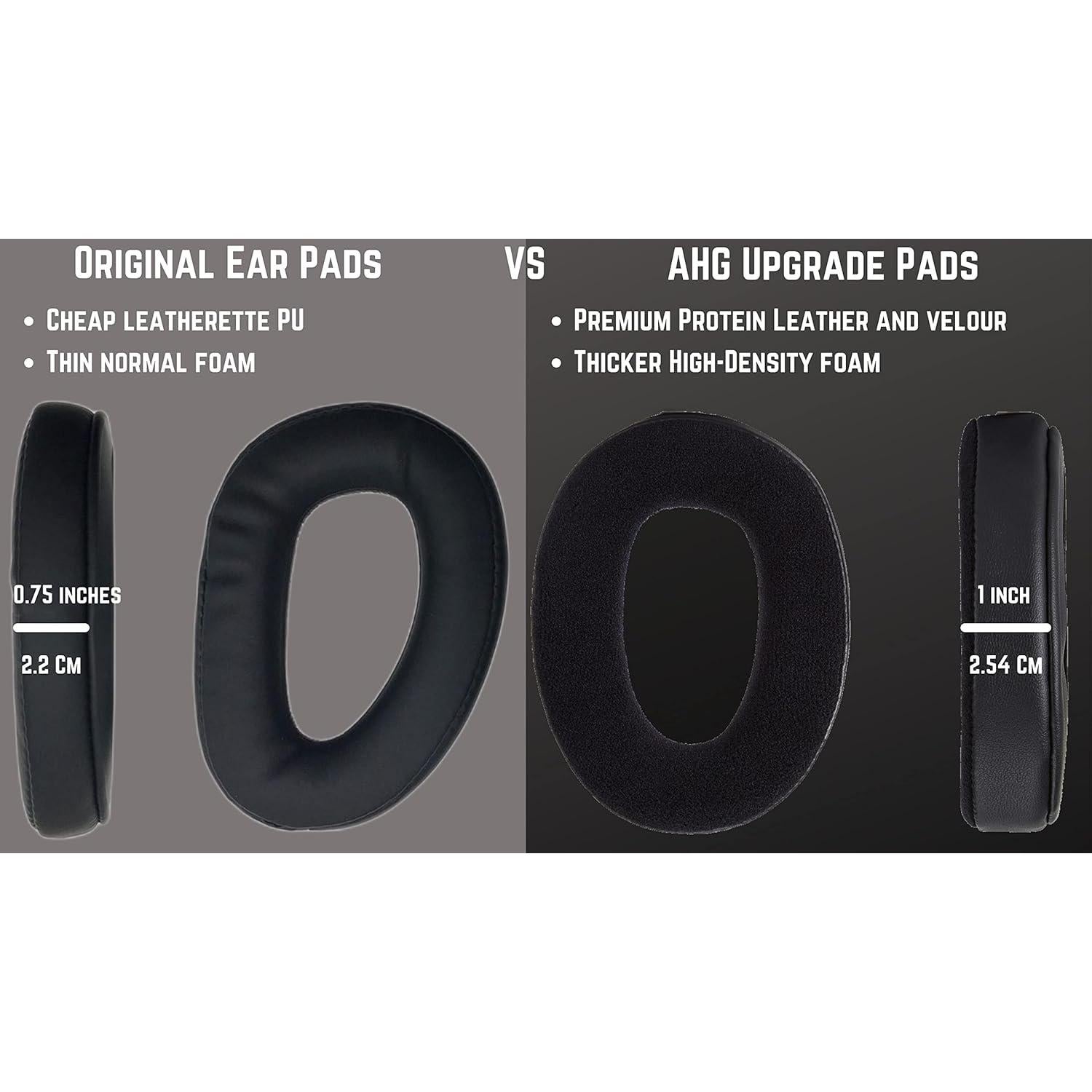 Almohadillas Híbridas Premium para Auriculares Sennheiser GSP