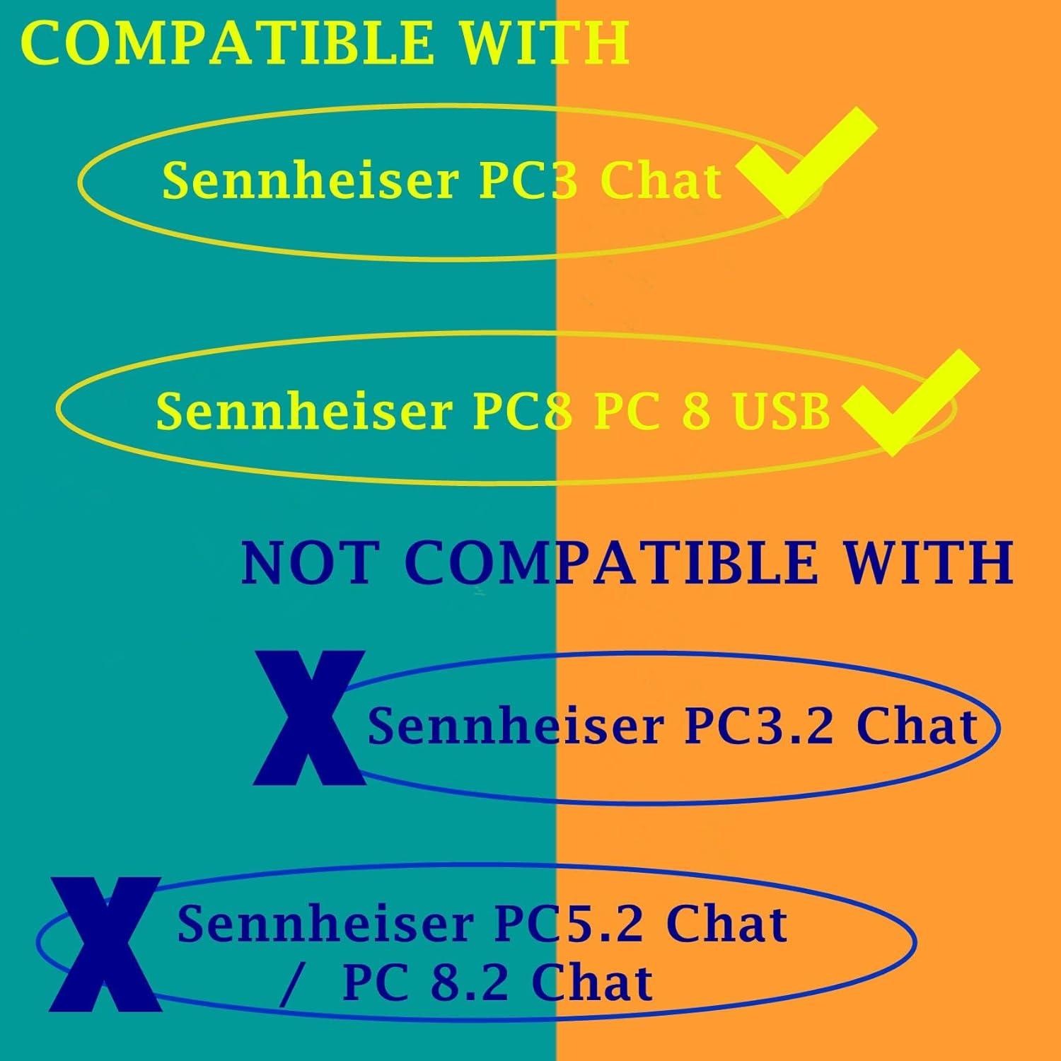 Almohadillas de Espuma TaiZiChangQin para Auriculares Sennheiser