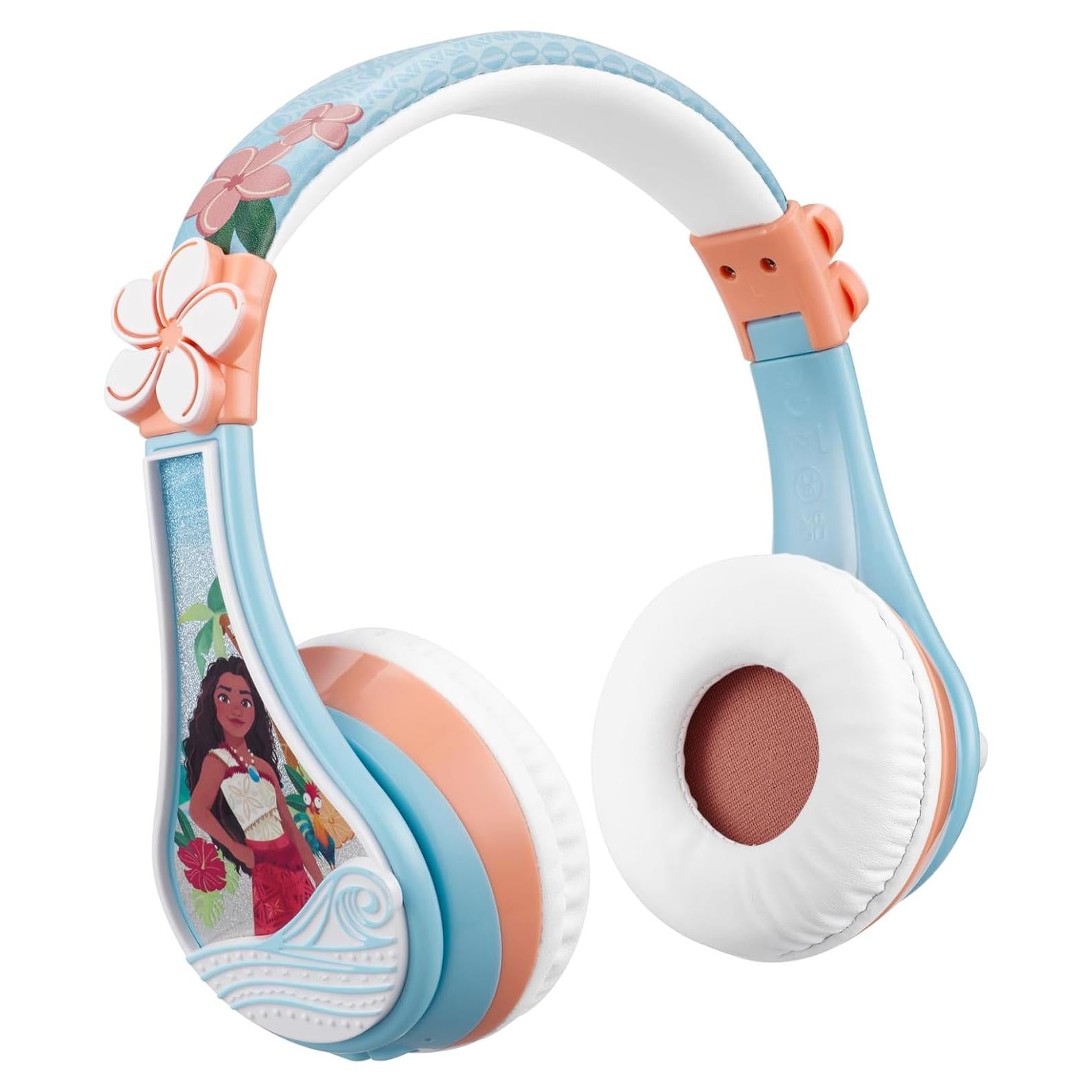 Auriculares Bluetooth Moana KIDdesigns para Niños 45h