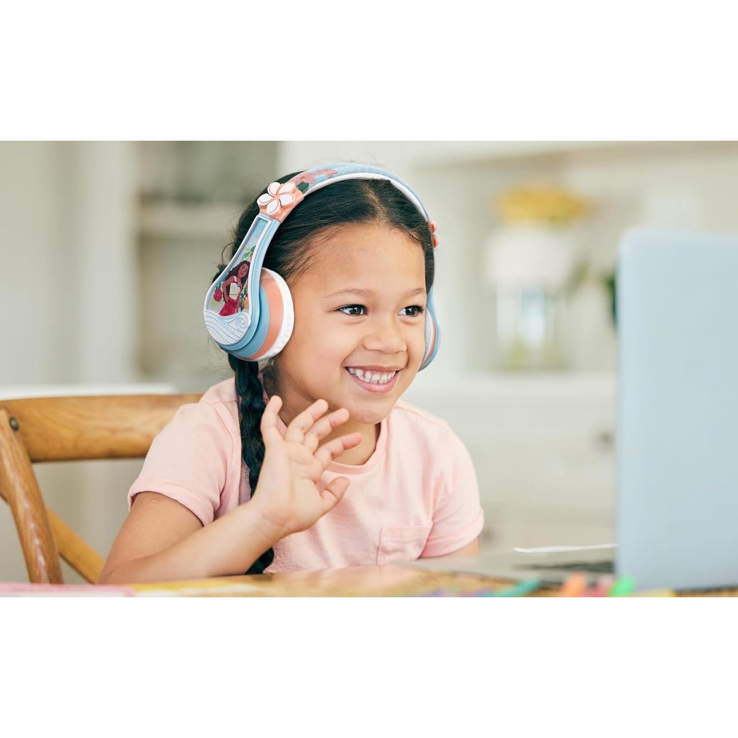 Auriculares Bluetooth Moana KIDdesigns para Niños 45h