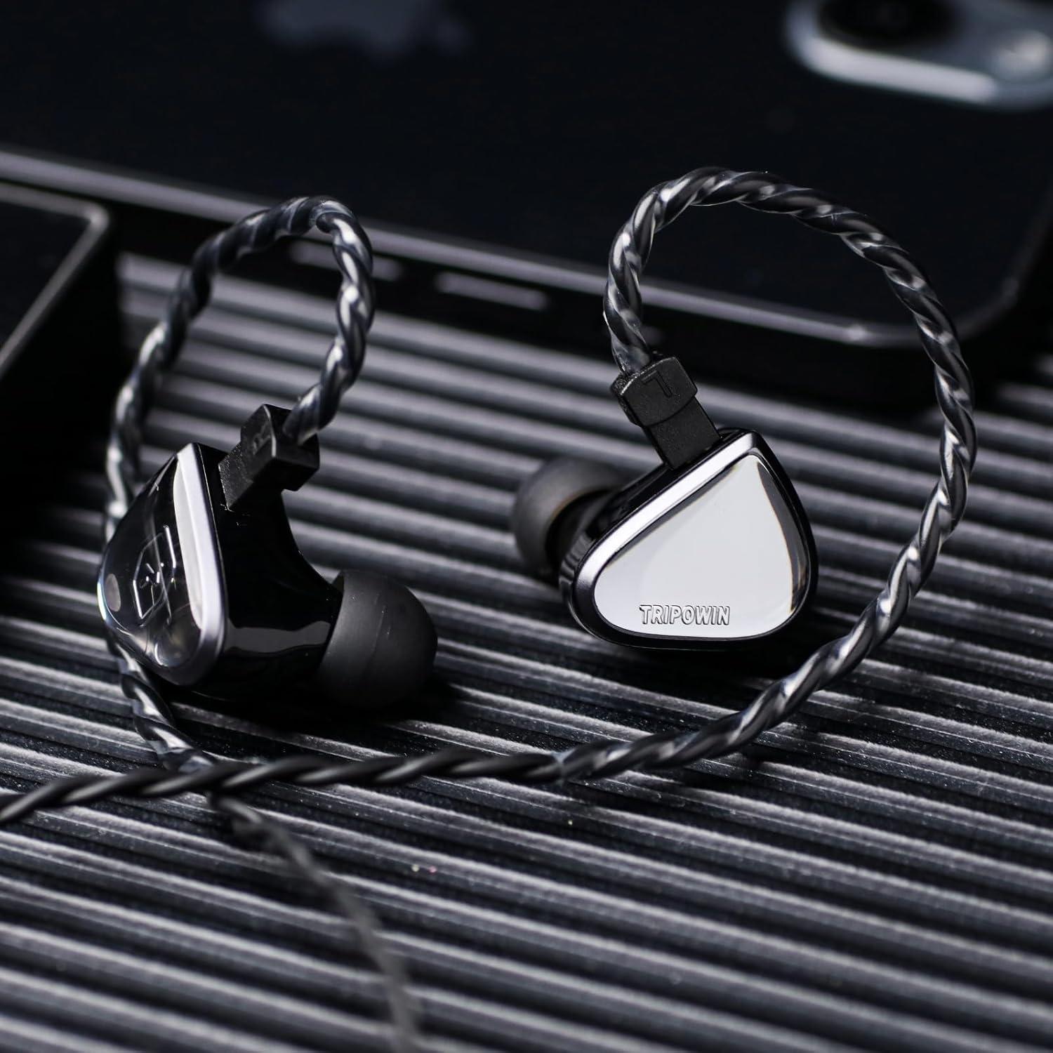 Auriculares In Ear Tripowin x 0DiBi Vivace 10mm HiFi Cable Desmontable