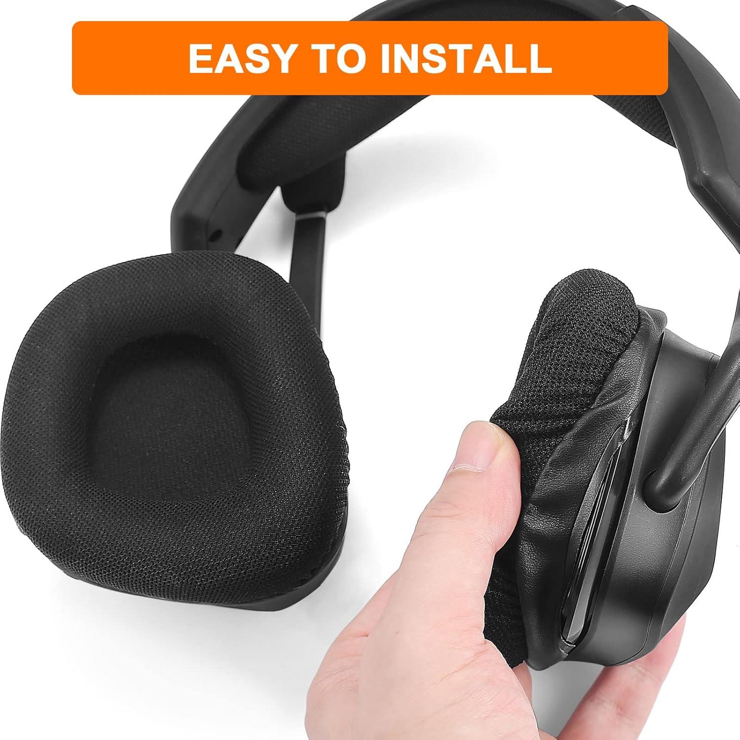 Almohadillas de Repuesto Corsair Void PRO RGB Gevo - Malla Negra