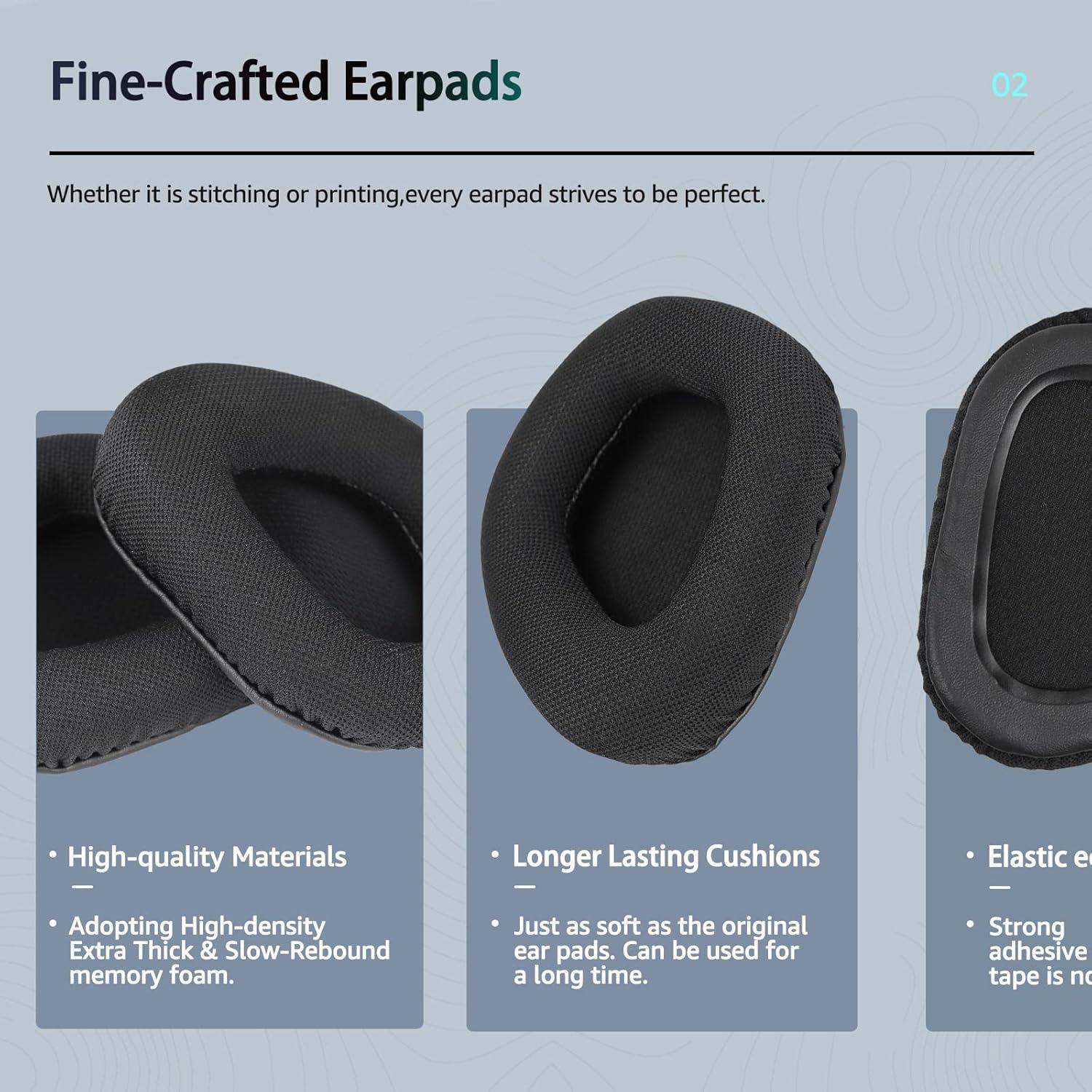 Almohadillas de Repuesto Corsair Void Pro - Tela Suave y Espuma