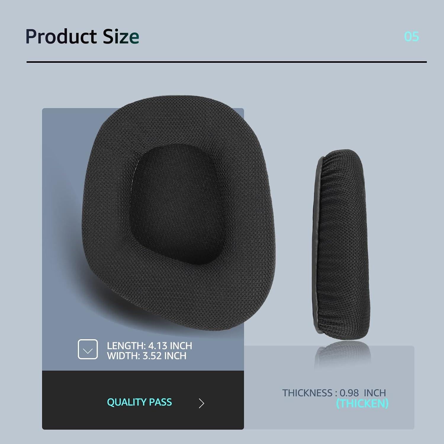 Almohadillas de Repuesto Corsair Void Pro - Tela Suave y Espuma