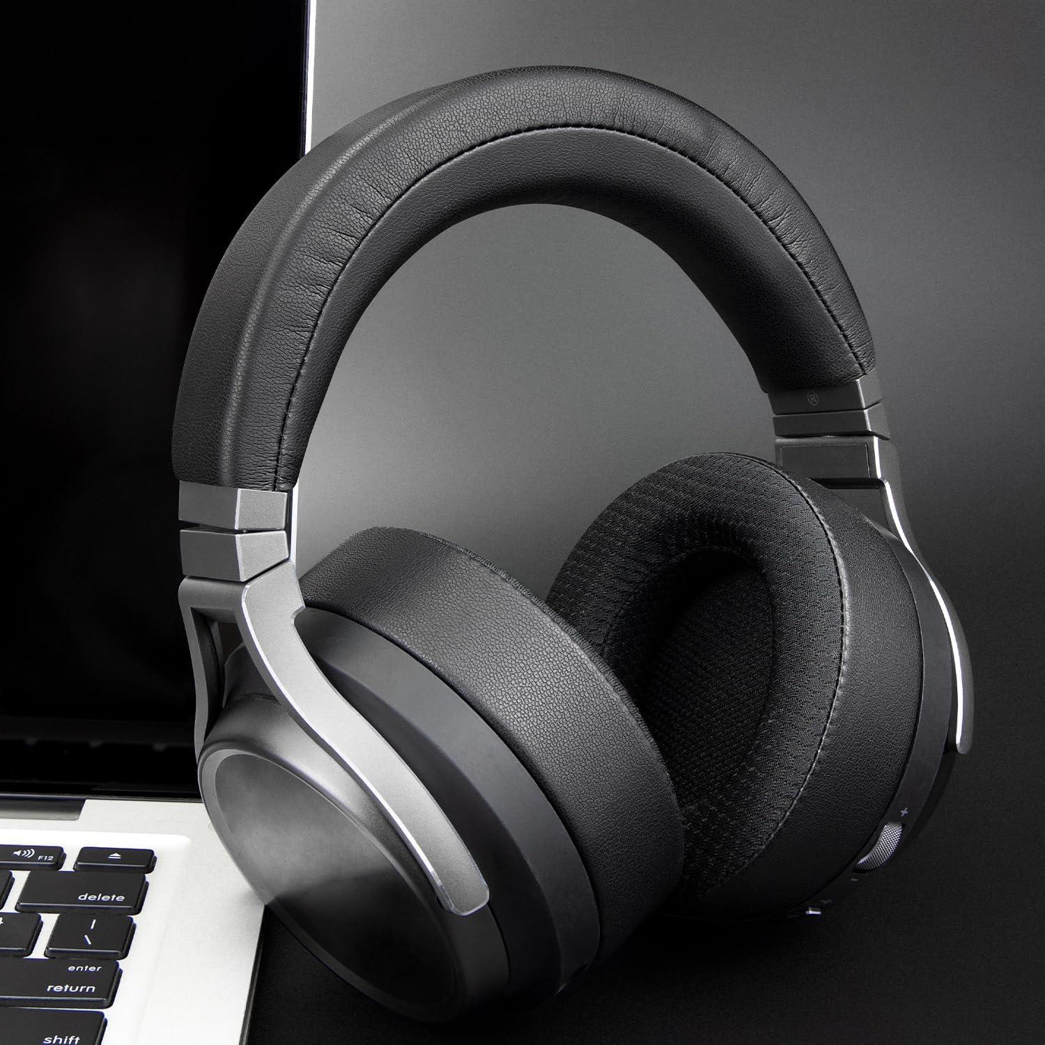 Almohadillas de Reemplazo SOULWIT para Corsair Virtuoso RGB Wireless XT SE - Negro