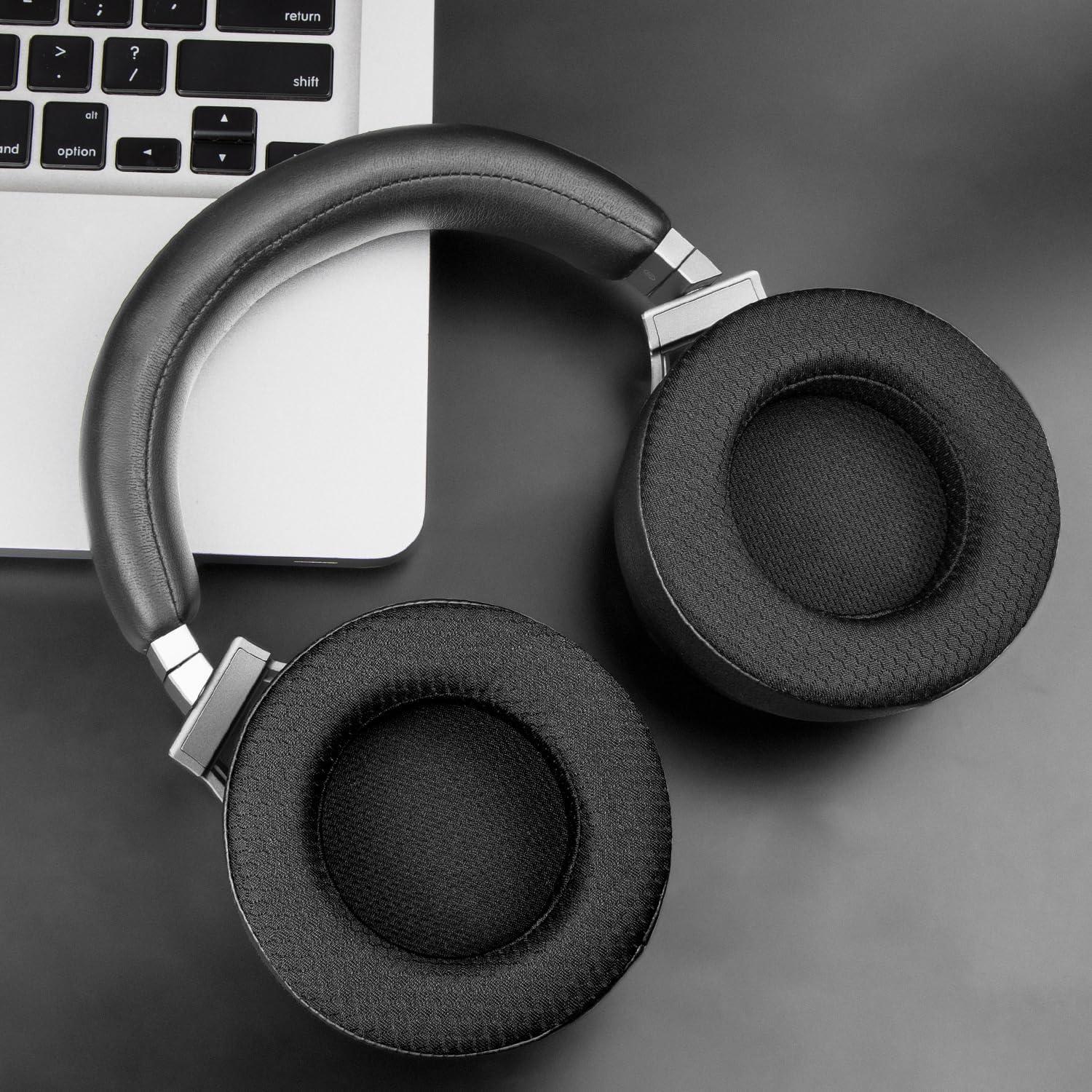 Almohadillas de Reemplazo SOULWIT para Corsair Virtuoso RGB Wireless XT SE - Negro