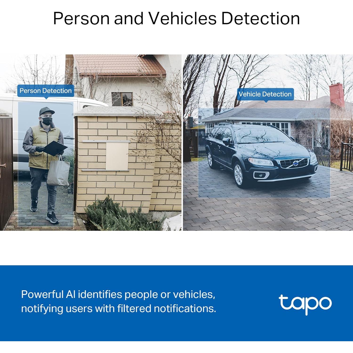 Timbre de Video Inteligente Tapo TP-Link D230S1 2K 5MP