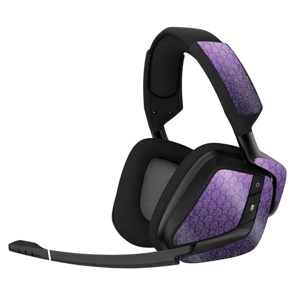Piel Brillante MightySkins para Auriculares Corsair Void Pro - Púrpura Antiguo