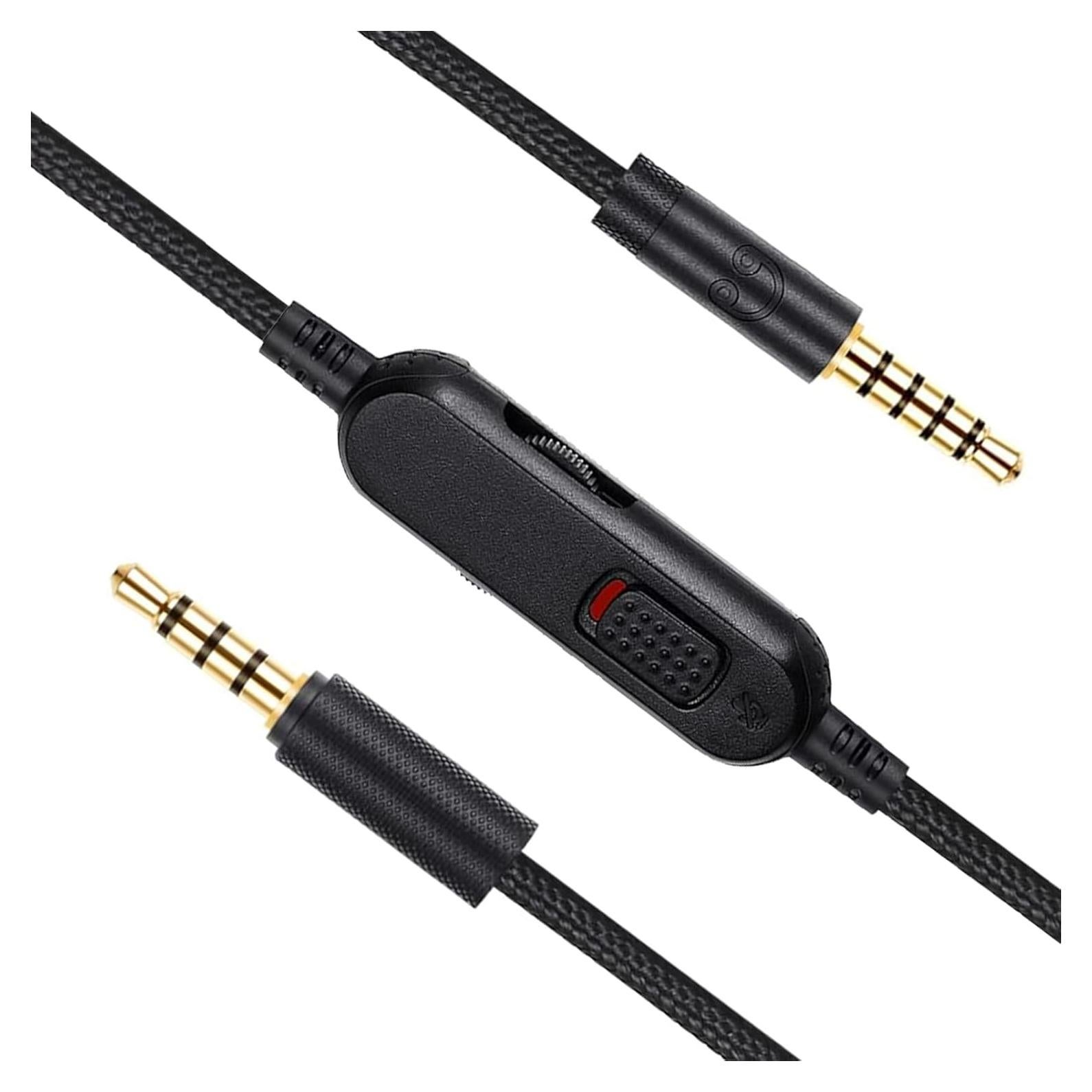 Cable Reemplazo para Auriculares Gaming Knomix G Pro X 2M