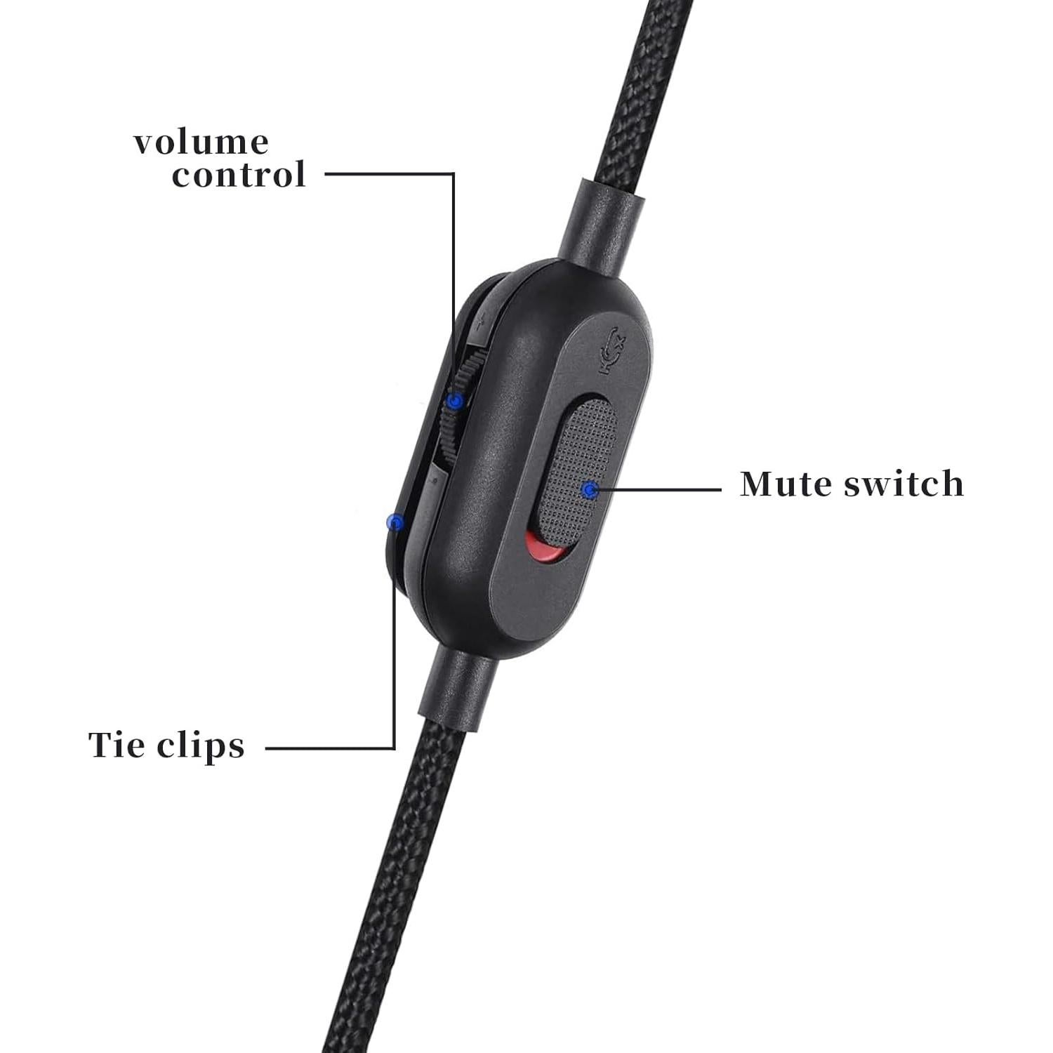 Cable Reemplazo para Auriculares Gaming Knomix G Pro X 2M