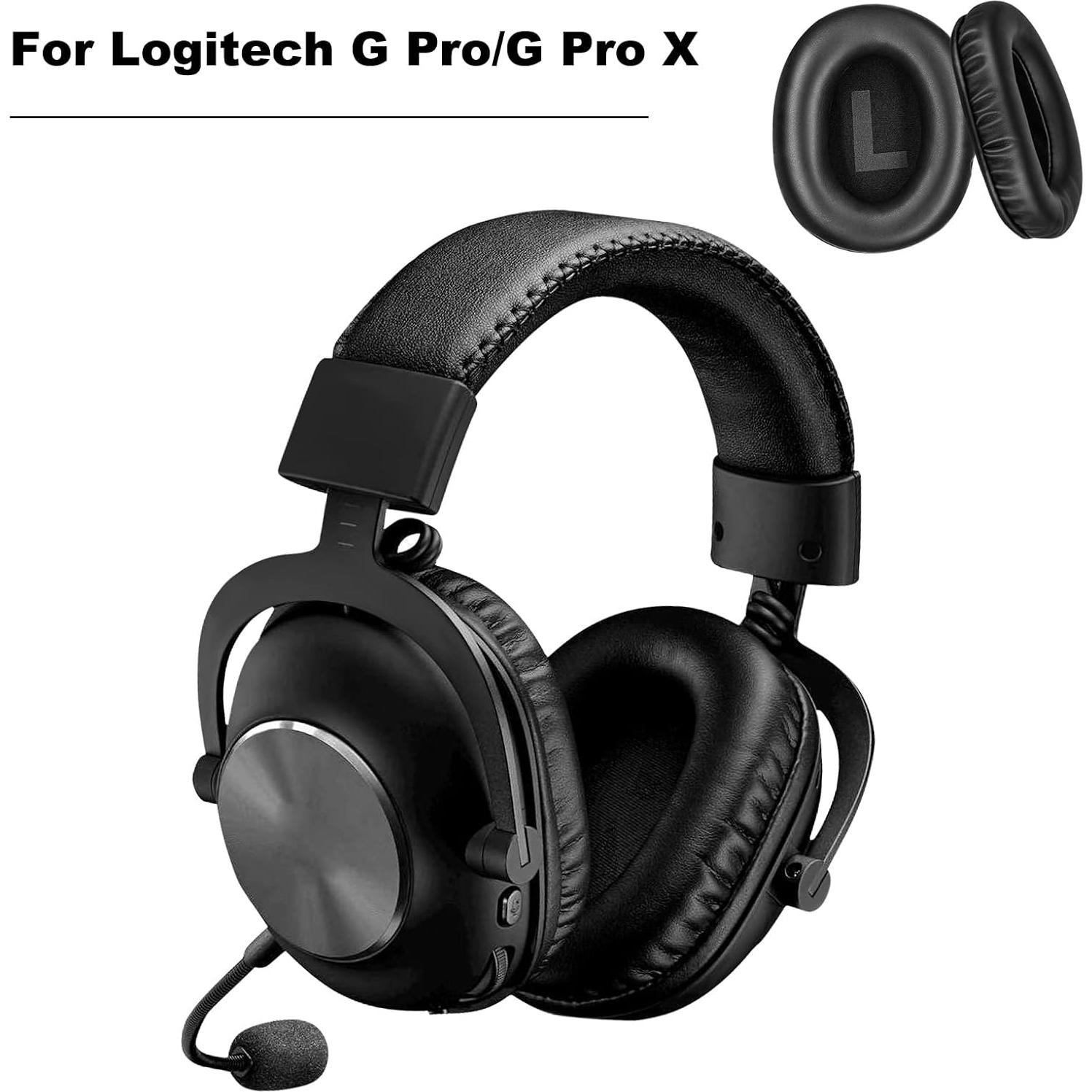 Almohadillas de Reemplazo Logitech G Pro/G Pro X Cuero