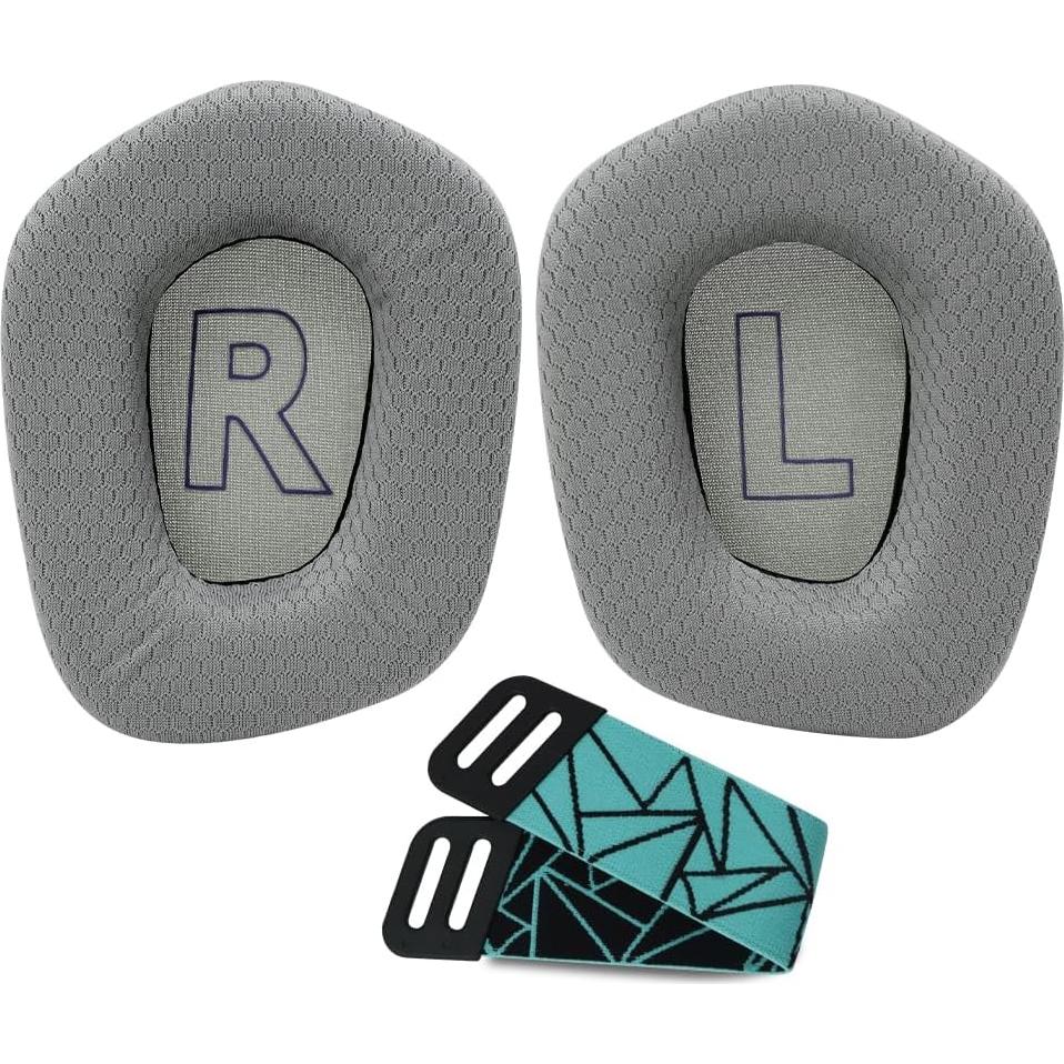 Almohadillas de Repuesto Logitech G733 G535 G335 Gris