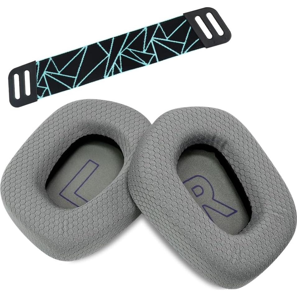 Almohadillas de Repuesto Logitech G733 G535 G335 Gris