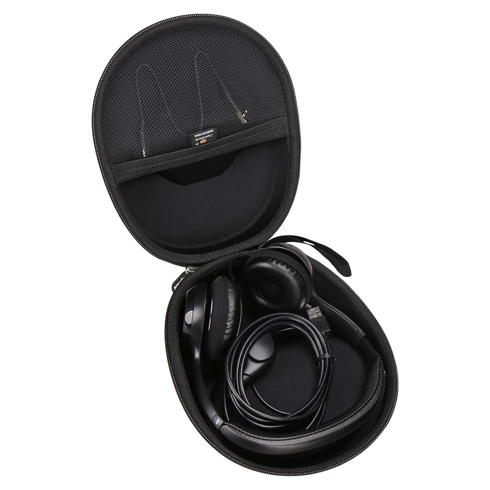 Funda para Auriculares Aproca Compatible con Logitech H390