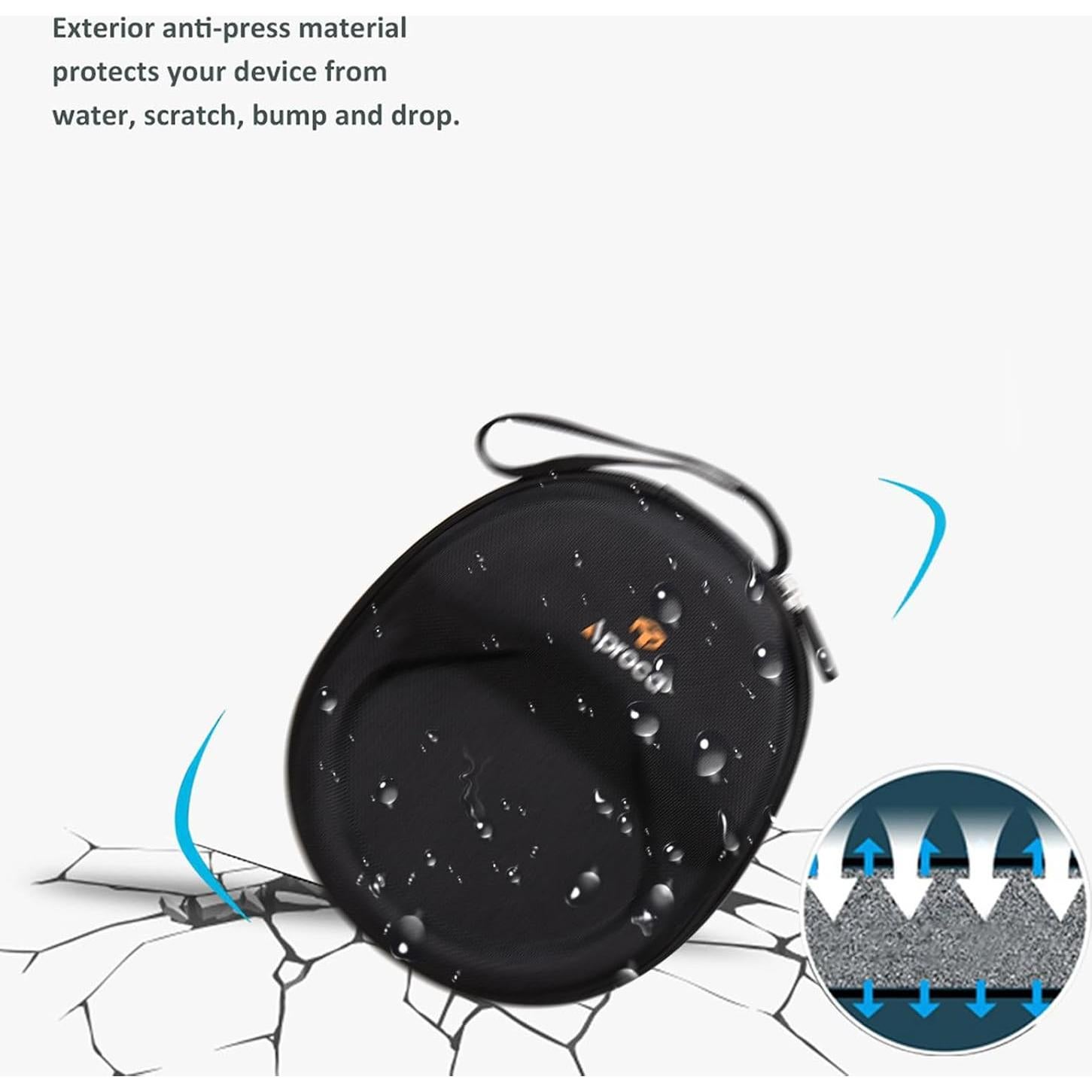 Funda para Auriculares Aproca Compatible con Logitech H390