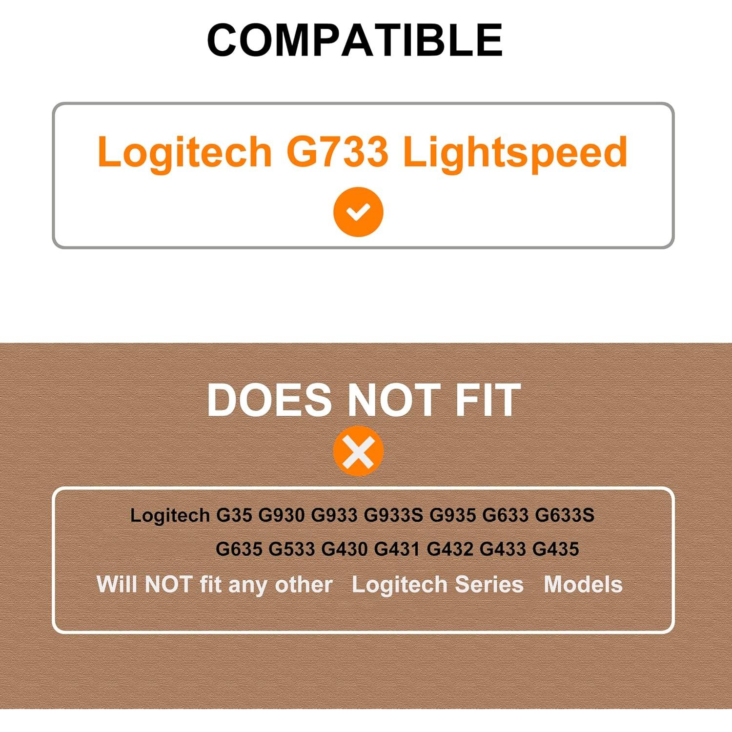 Almohadillas de Reemplazo Defean para Auriculares Logitech G733