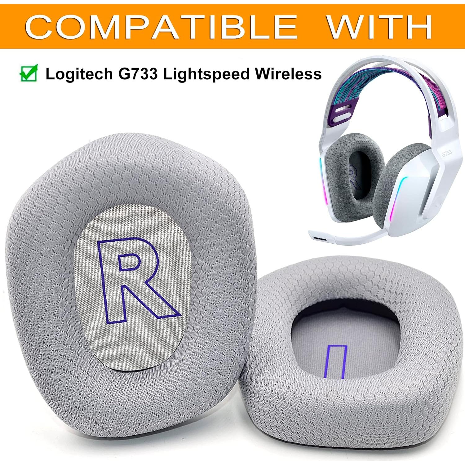 Almohadillas de Reemplazo Defean para Auriculares Logitech G733