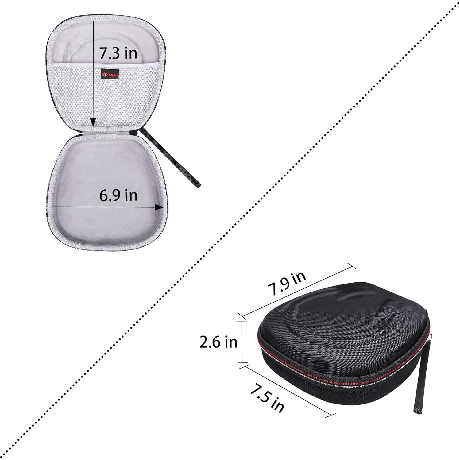 Funda Dura XANAD para Auriculares Logitech H390 y JLab