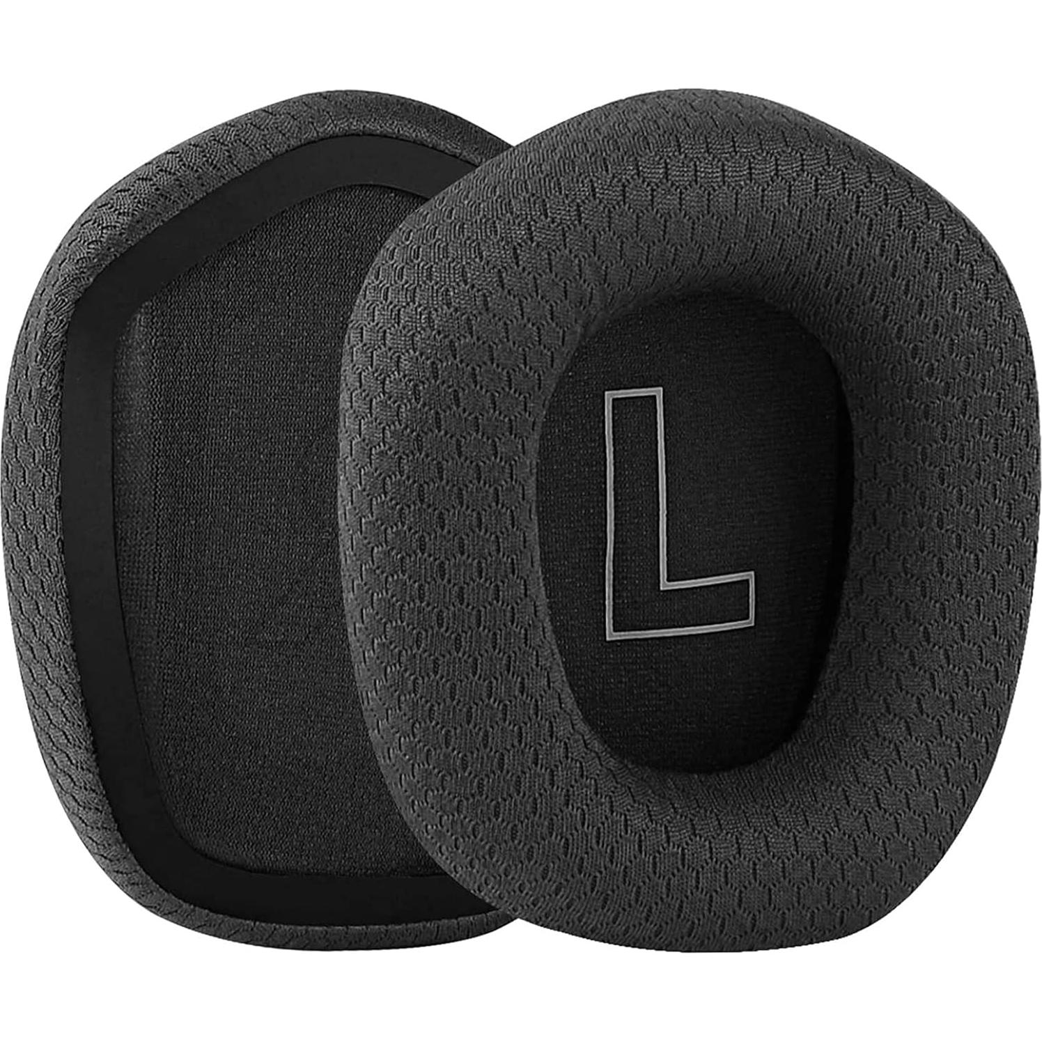 Almohadillas de Repuesto G733 Logitech Negras - Comodidad y Transpirabilidad