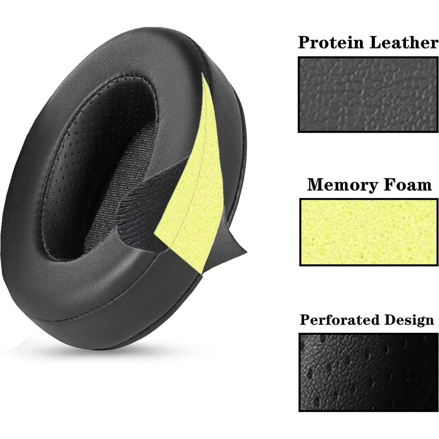 Almohadillas de Reemplazo YunYiYi para Auriculares EKSA E900 Pro