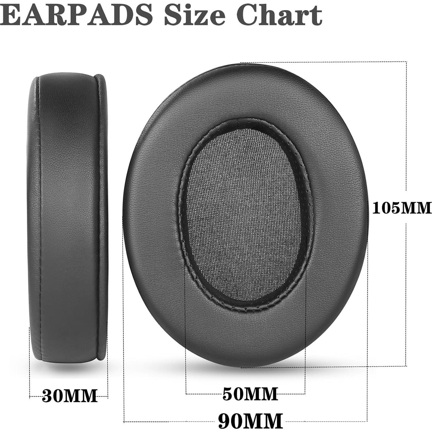 Almohadillas de Reemplazo YunYiYi para Auriculares EKSA E900 Pro