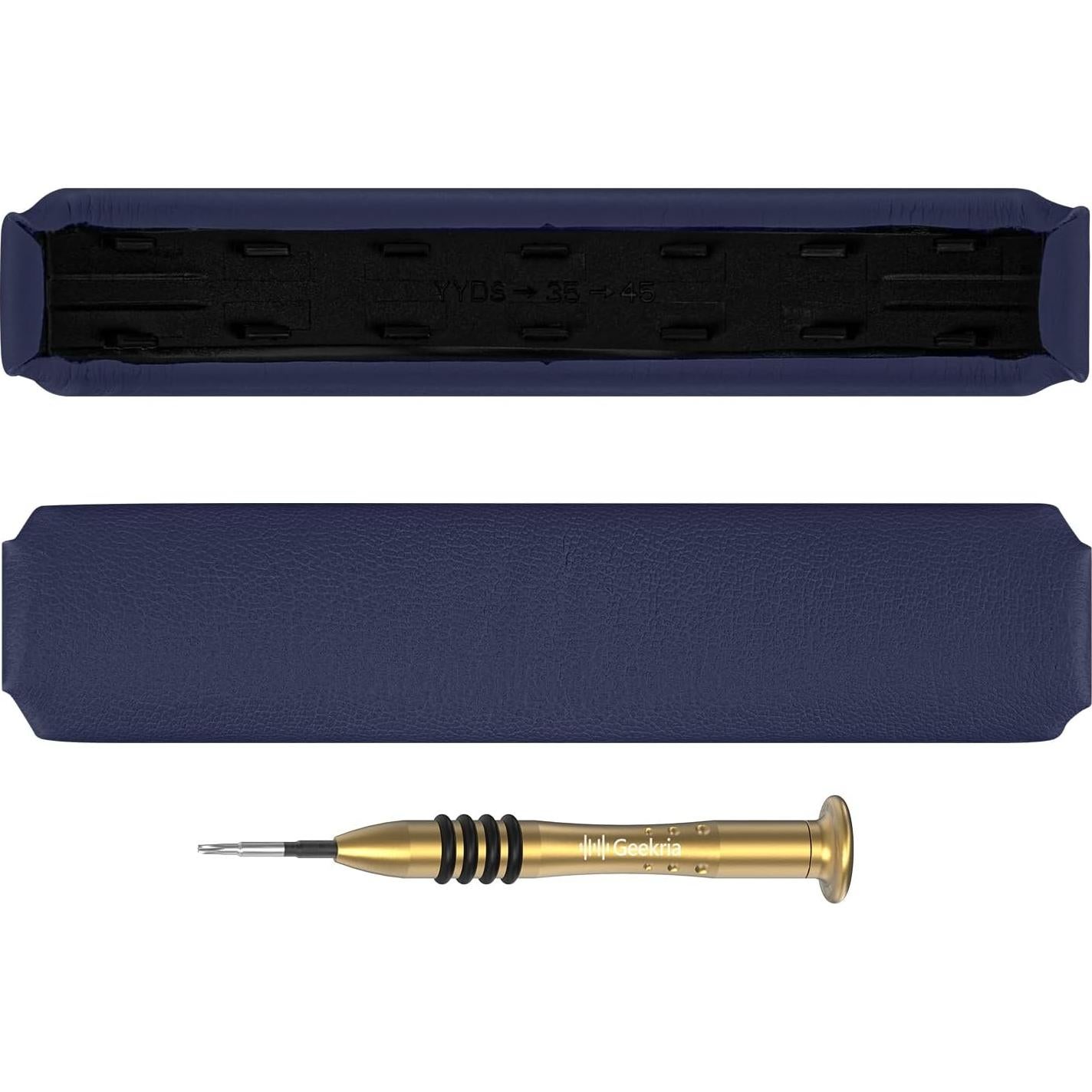 Almohadilla de Banda de Reemplazo Geekria para Bose QC35 II - Azul Oscuro